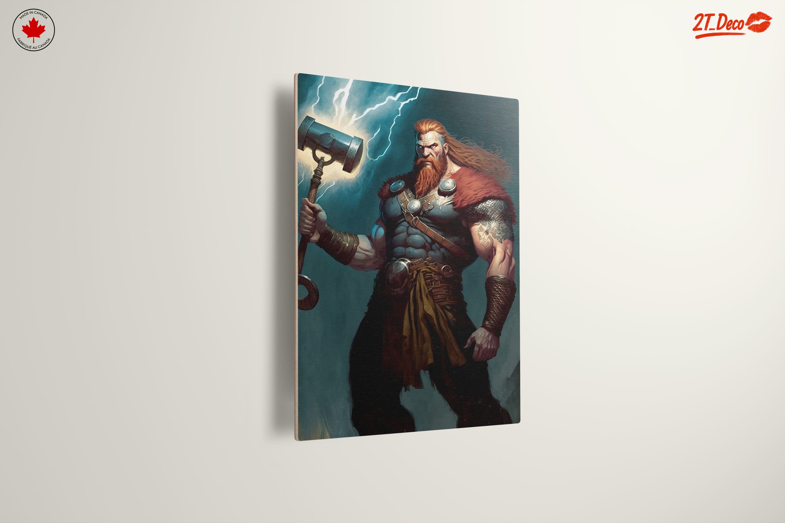 Dynamic Fantasy Character With Hammer - Image 13