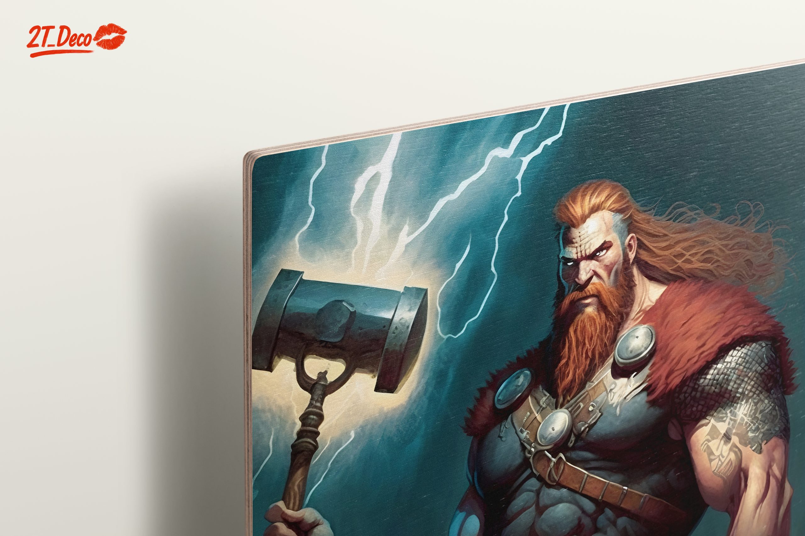 Dynamic Fantasy Character With Hammer - Image 15