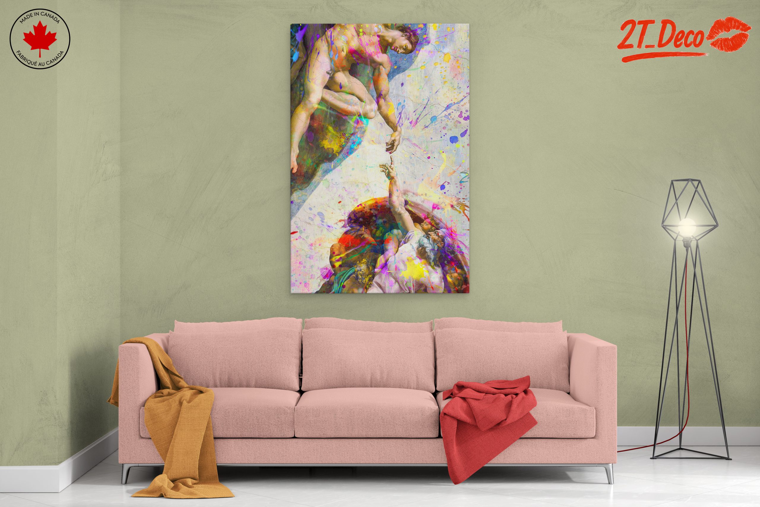 Colorful Contemporary Cultural Masterpiece - Image 2