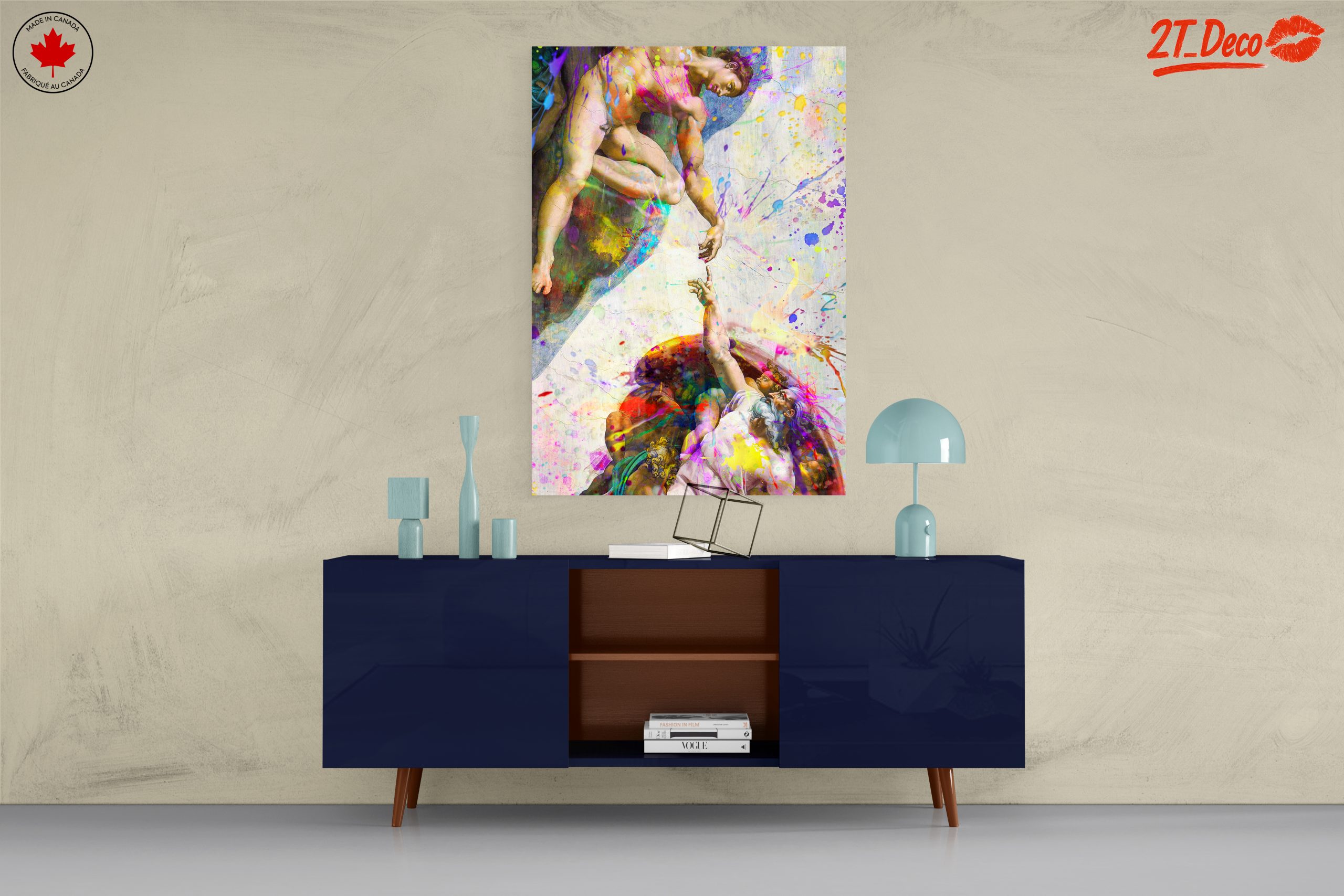 Colorful Contemporary Cultural Masterpiece - Image 8