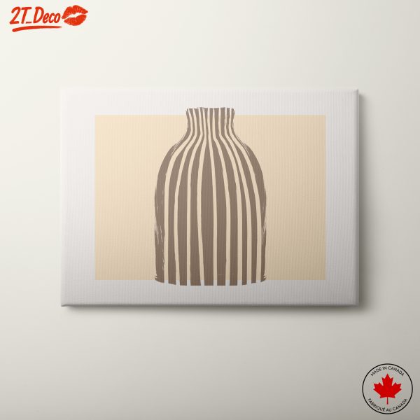 Stylized Modern Vase Art for Contemporary Spaces