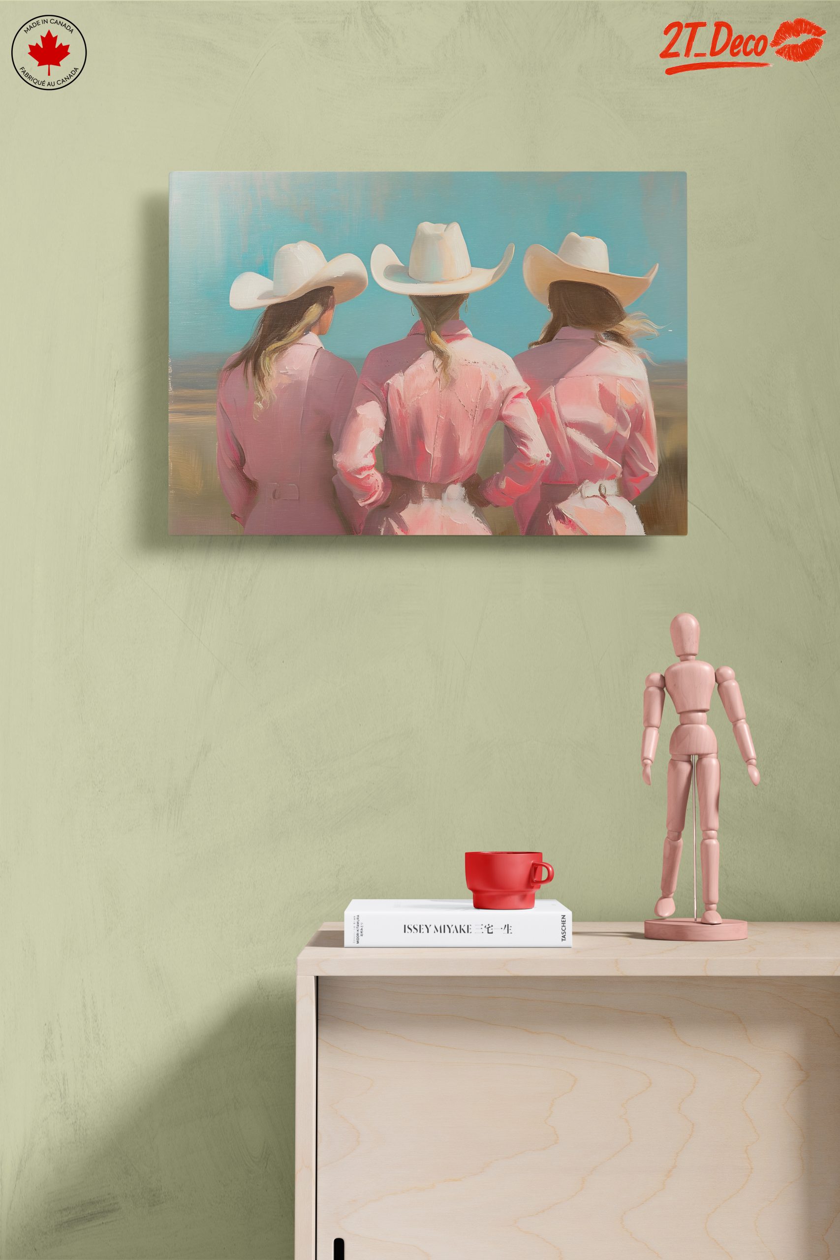 Cowgirls in Pink Western Wear - Image 14