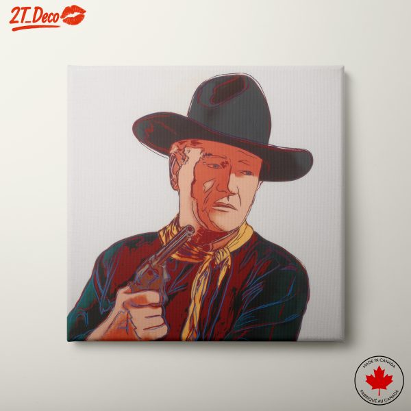 Stylized Cowboy Character with Gun