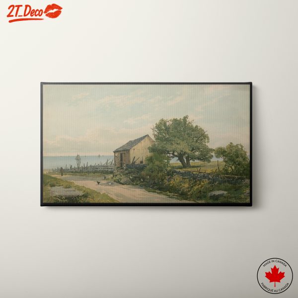 Tranquil Coastal Landscape Artwork