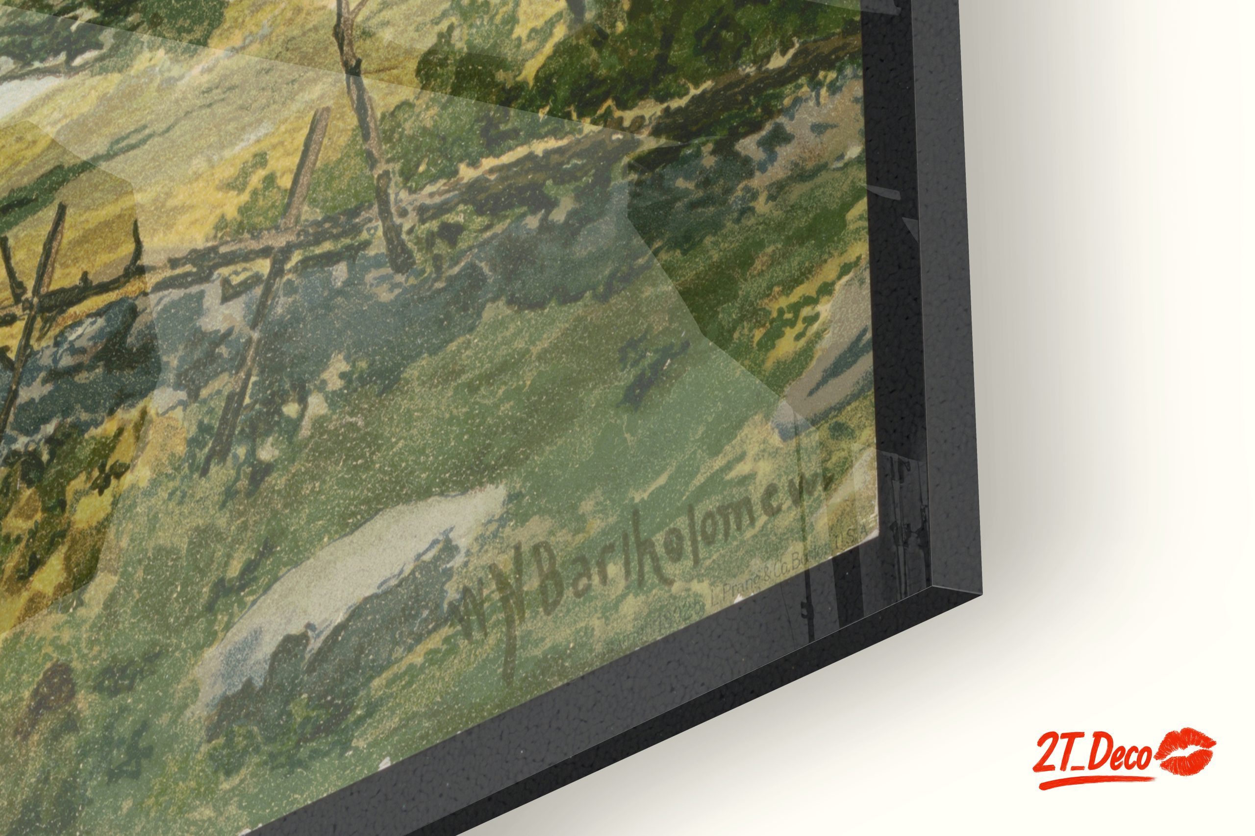 Tranquil Coastal Landscape Artwork - Image 9