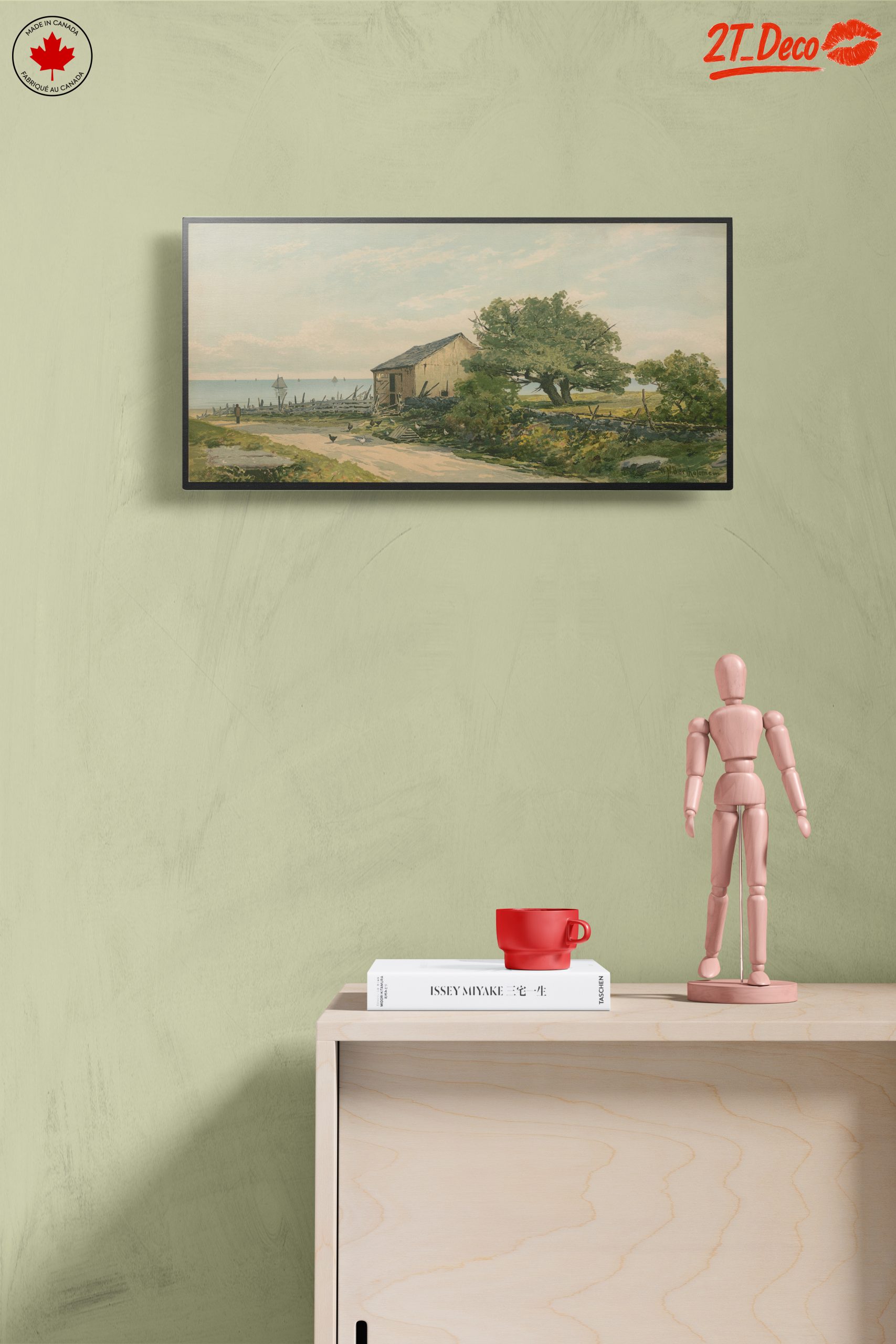 Tranquil Coastal Landscape Artwork - Image 14