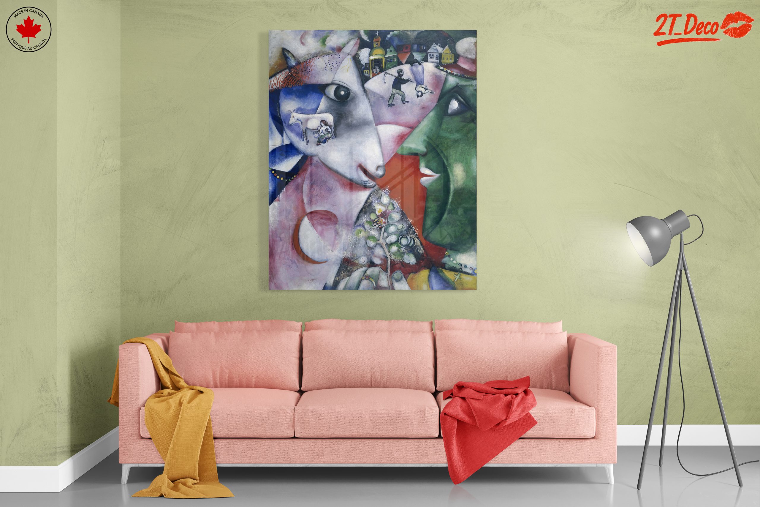 Abstract Cultural Portrait with Vibrant Colors - Image 7