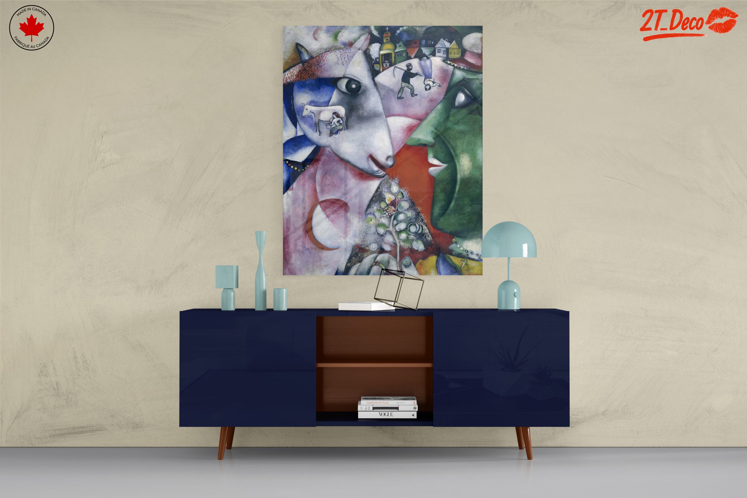 Abstract Cultural Portrait with Vibrant Colors - Image 8