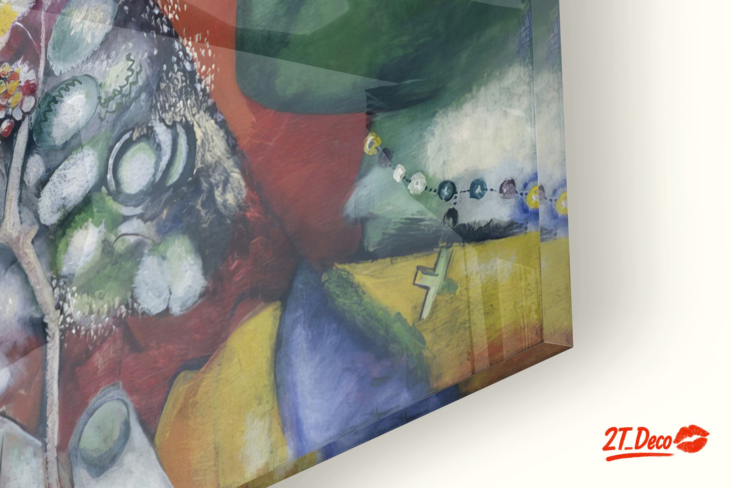 Abstract Cultural Portrait with Vibrant Colors - Image 9