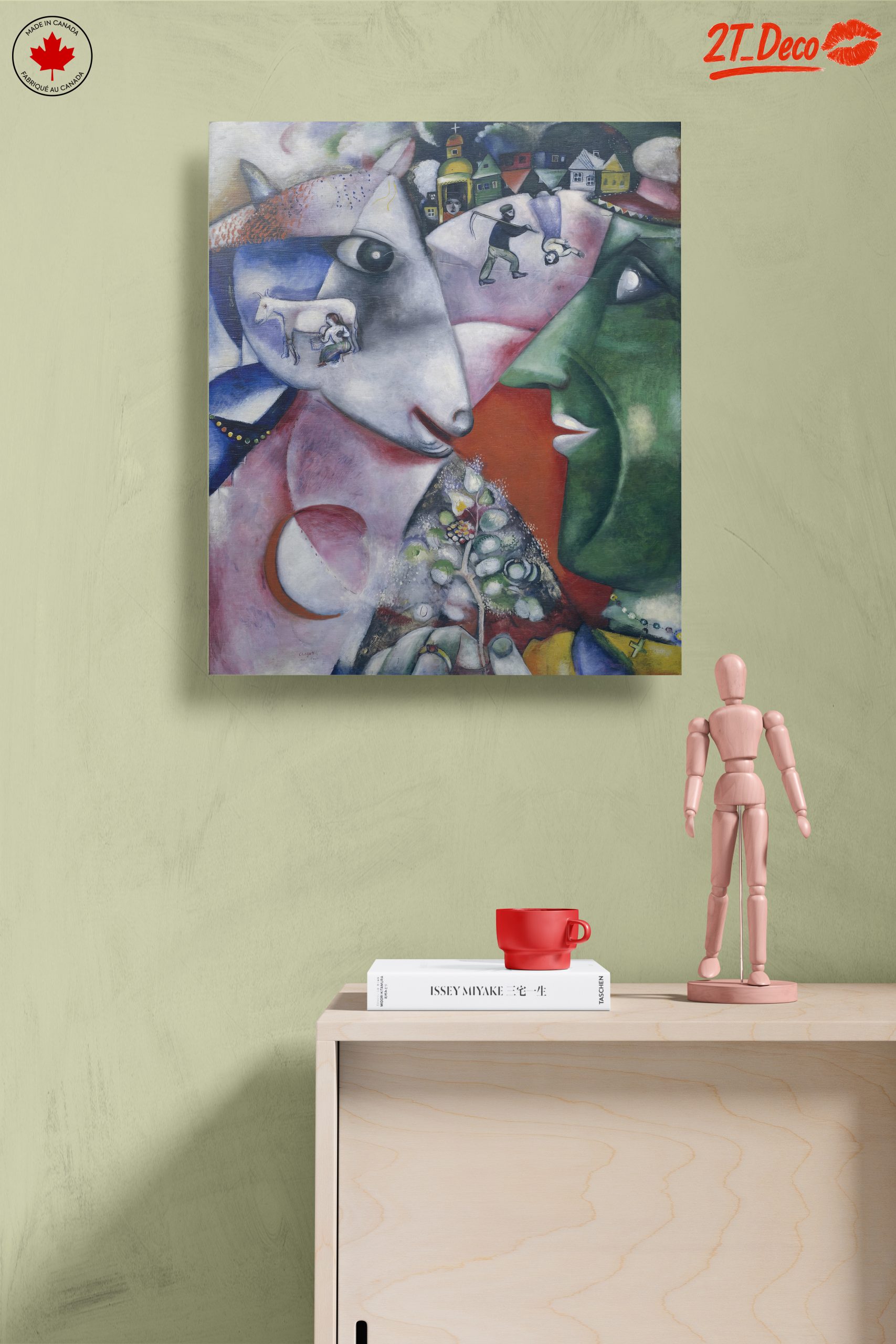 Abstract Cultural Portrait with Vibrant Colors - Image 14