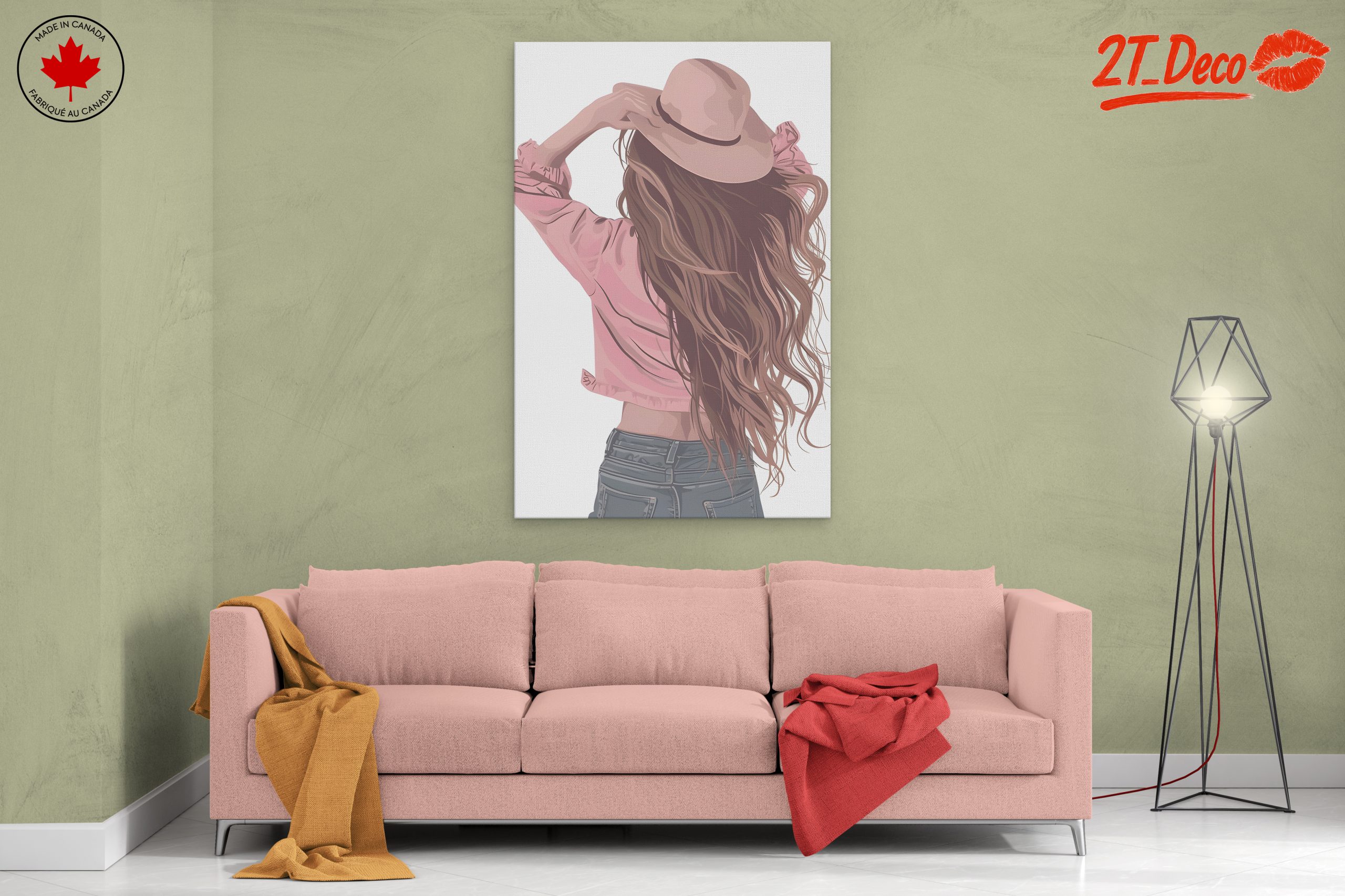Stylish Contemporary Portrait of a Young Woman - Image 2