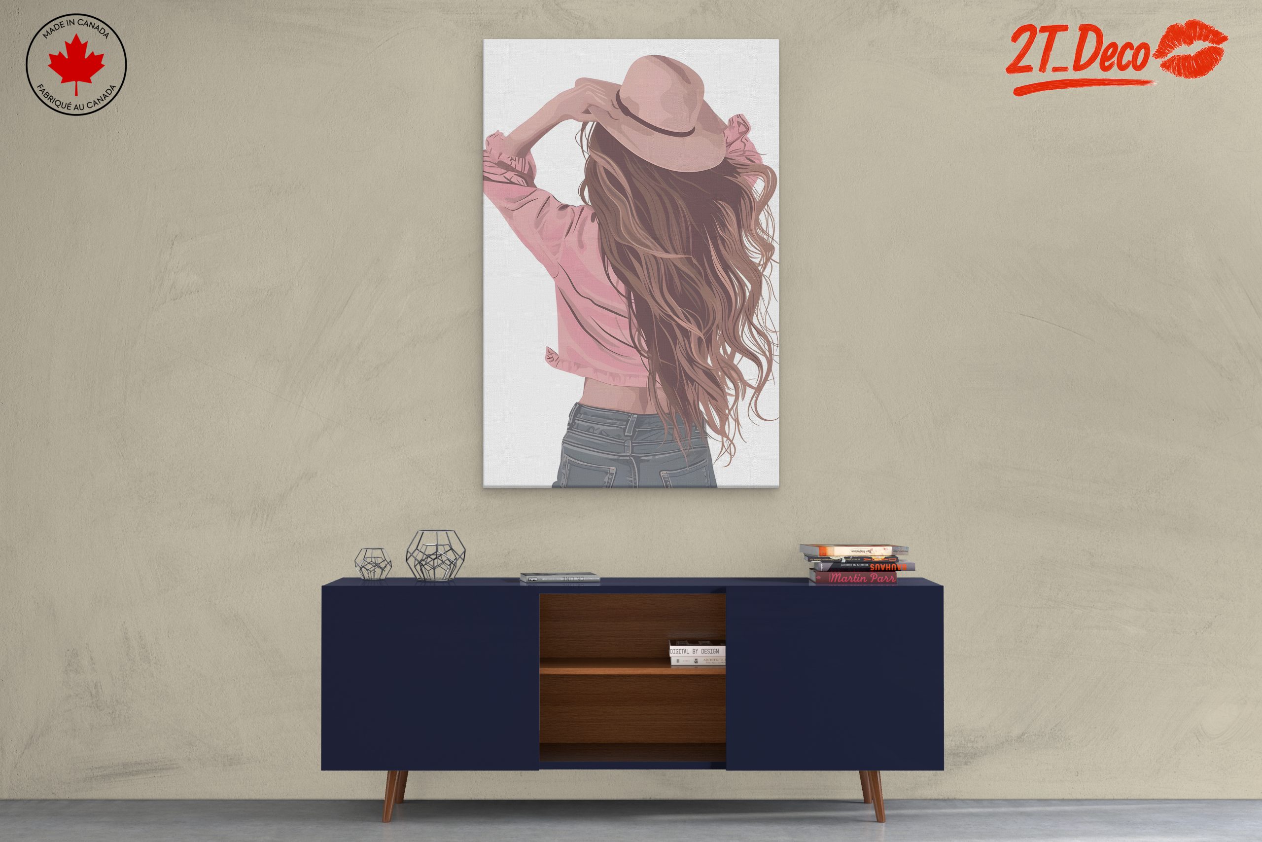 Stylish Contemporary Portrait of a Young Woman - Image 3