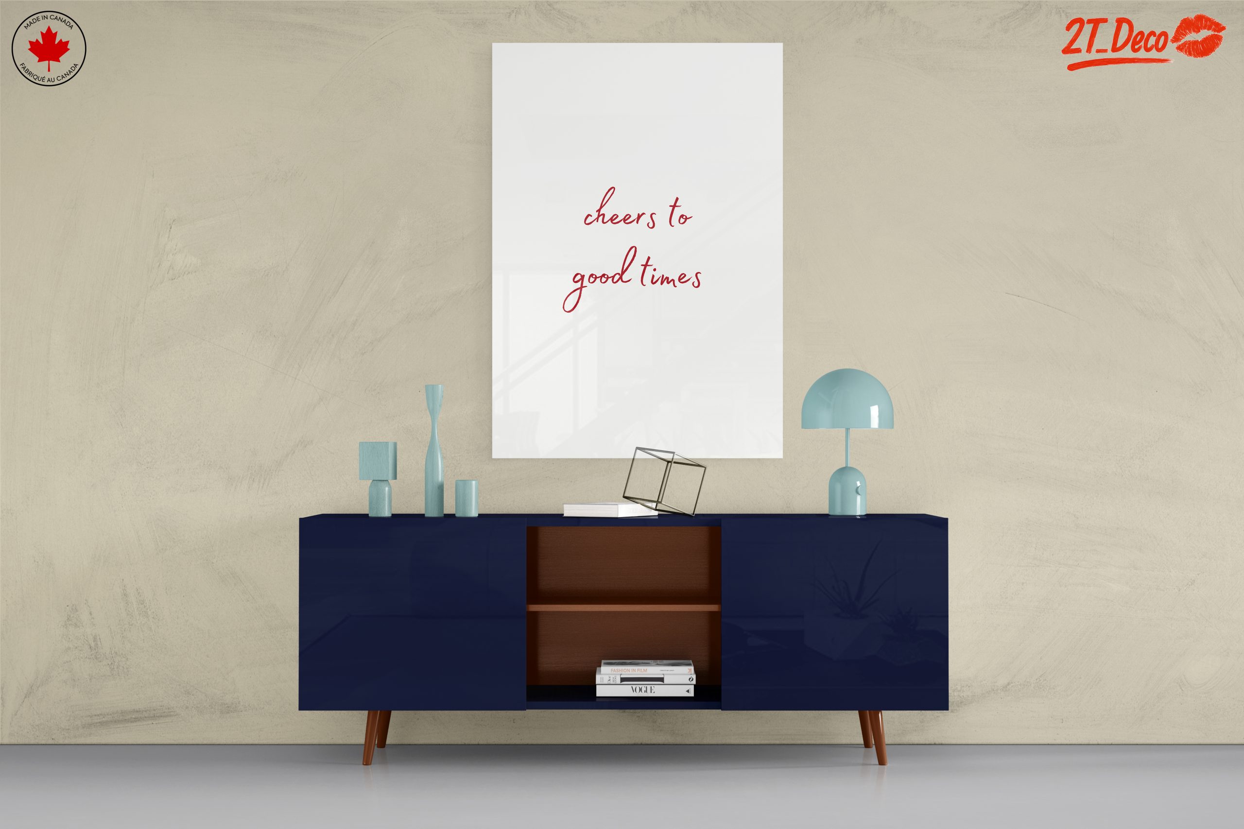 Cheers To Good Times Inspirational Quote Art - Image 8