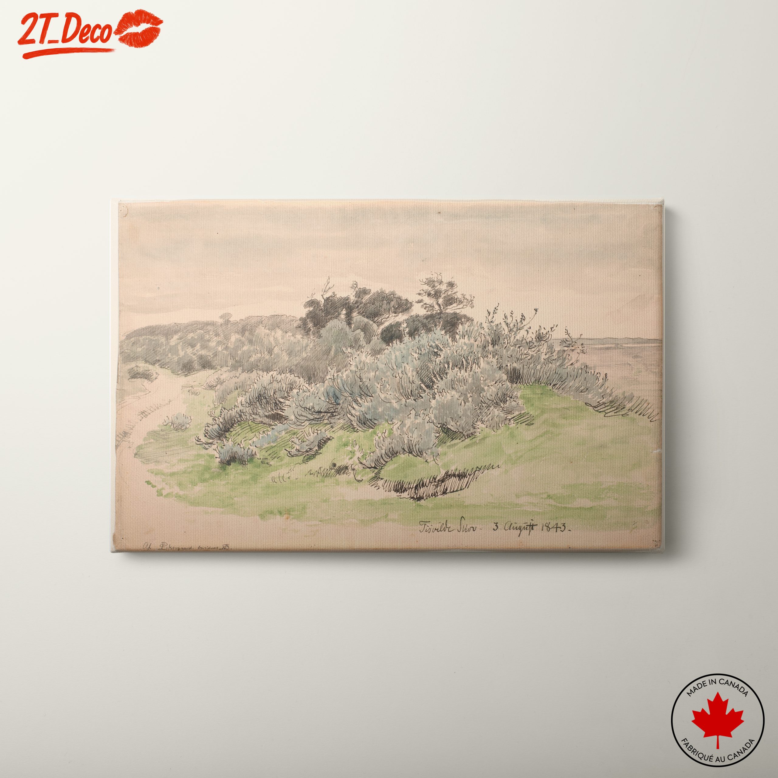 Serene Nature Landscape from 1843