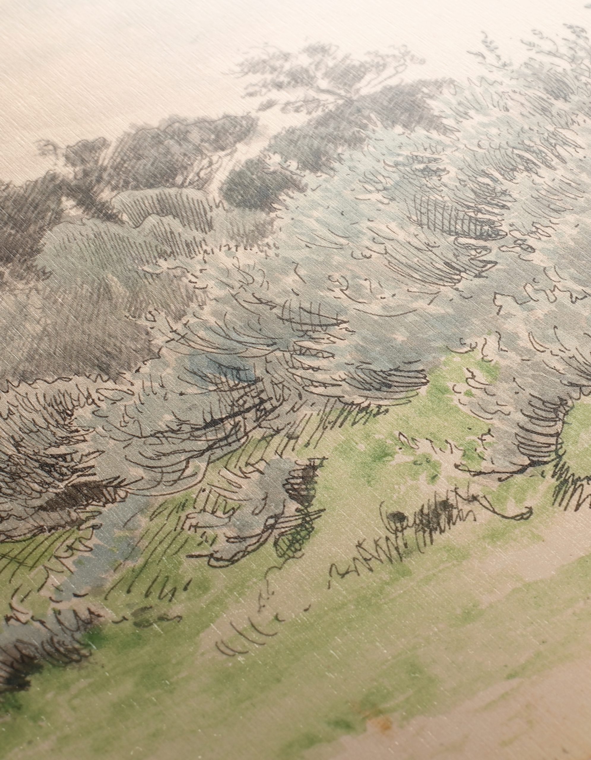 Serene Nature Landscape from 1843 - Image 12