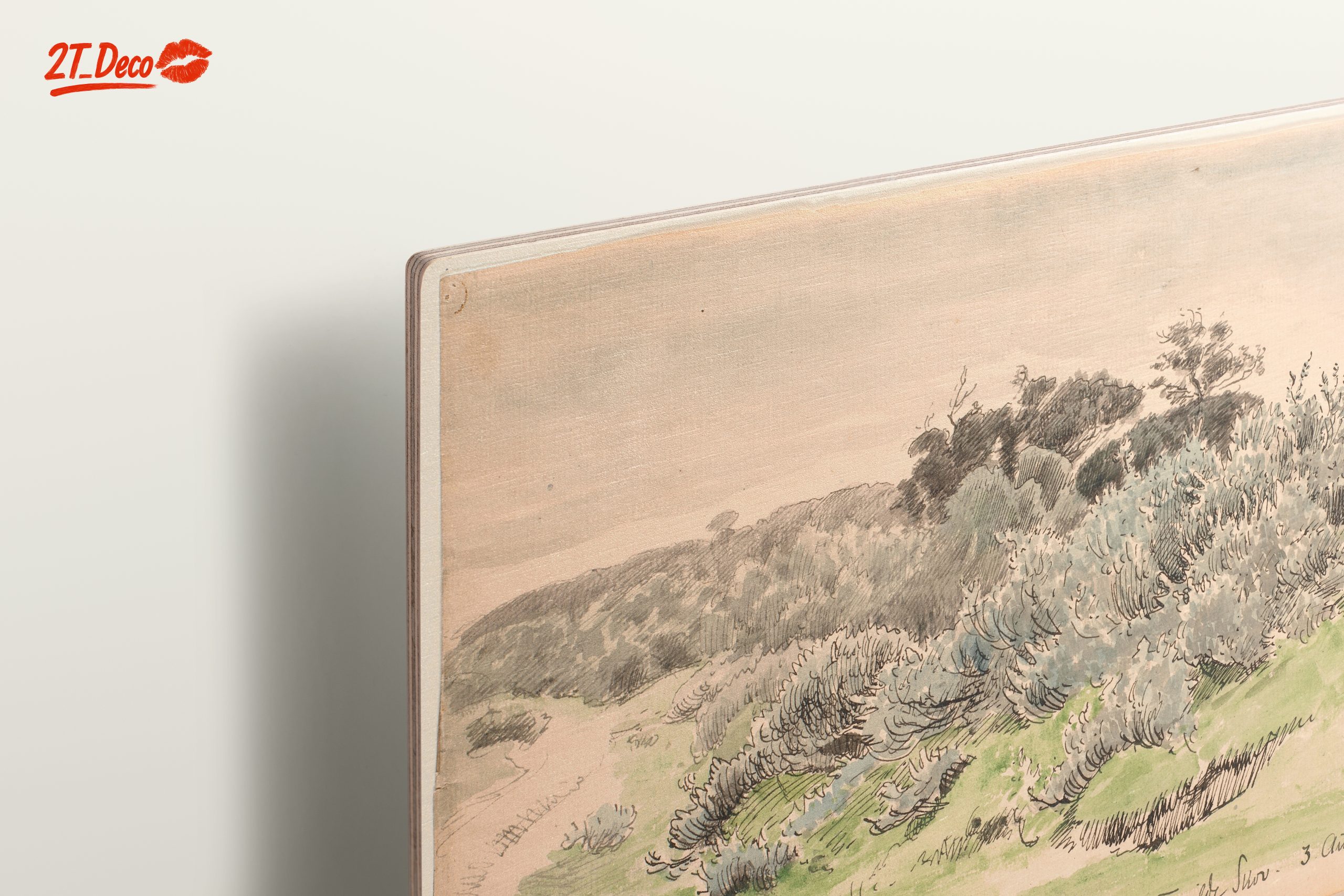 Serene Nature Landscape from 1843 - Image 15