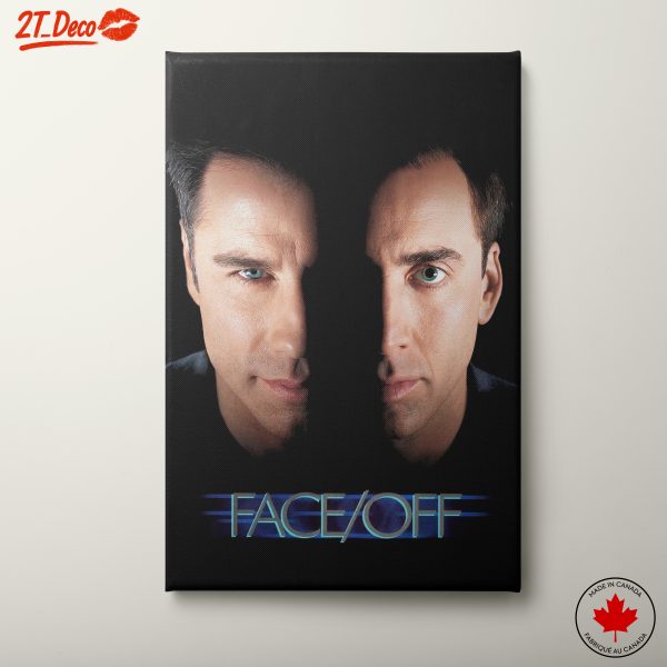 Stylized Character Art Inspired by Face/Off