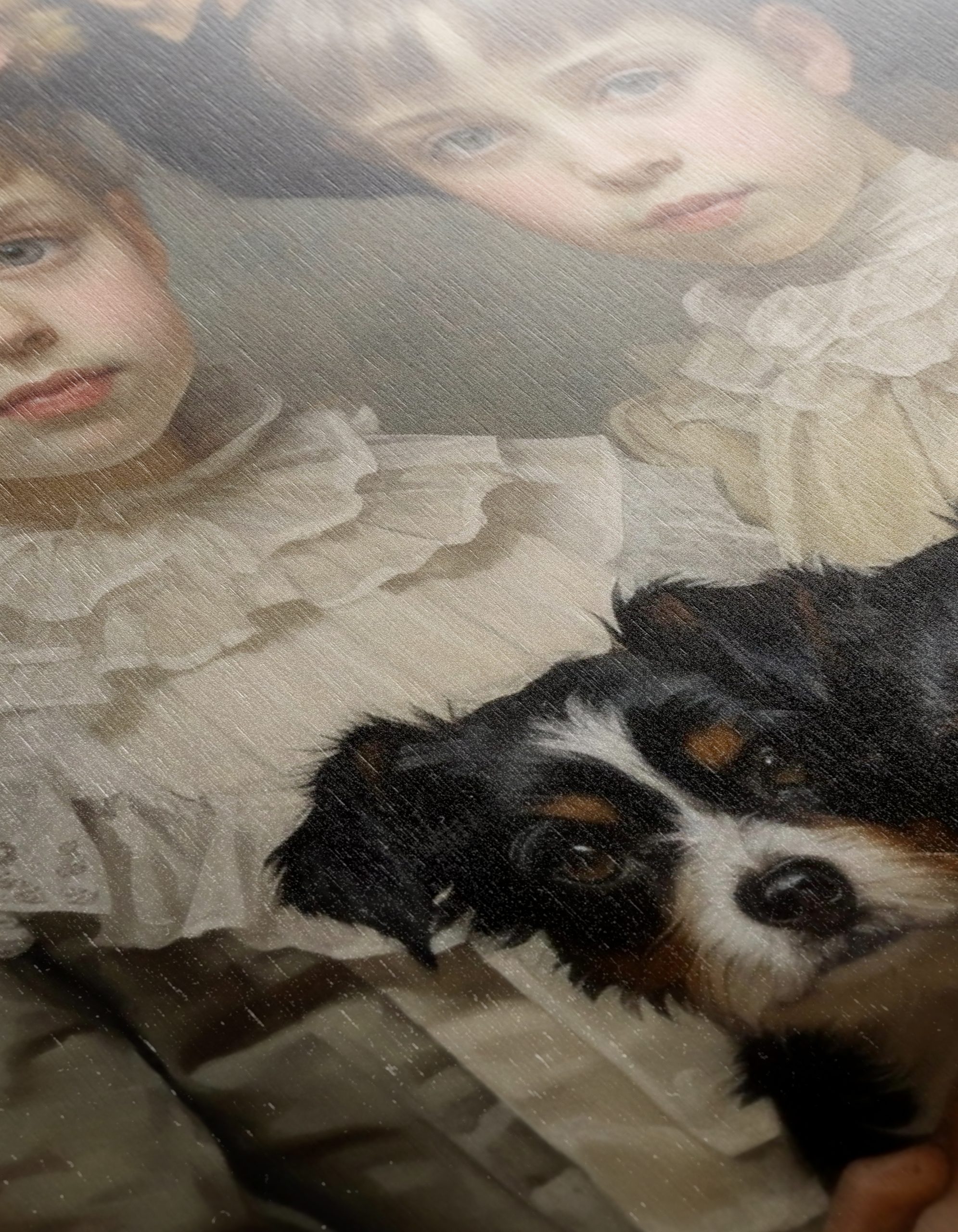 Adorable Children with Dogs in Vintage Style - Image 12