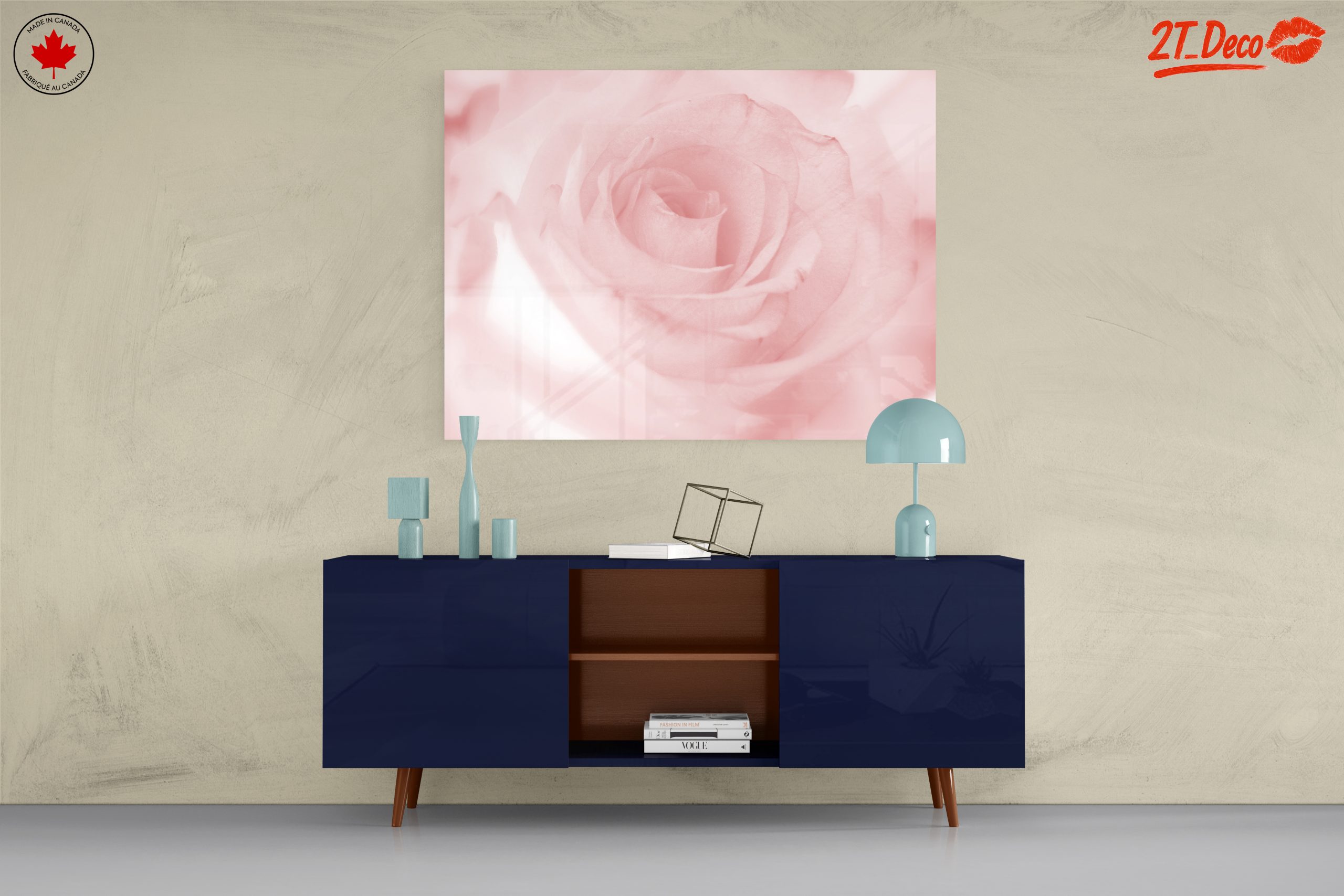 Delicate Pink Rose Floral Arrangement - Image 8