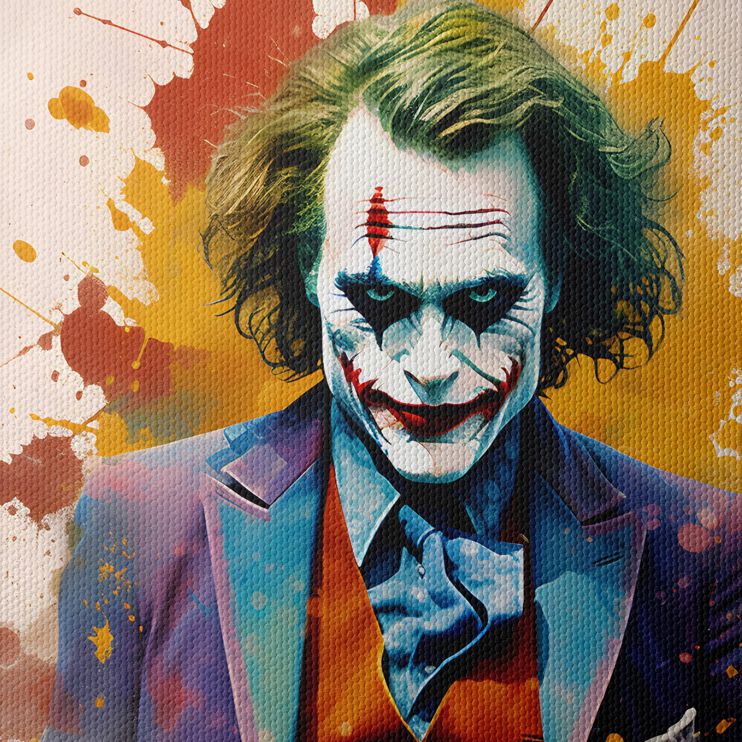 Joker Character Artwork with Vibrant Colors - Image 4