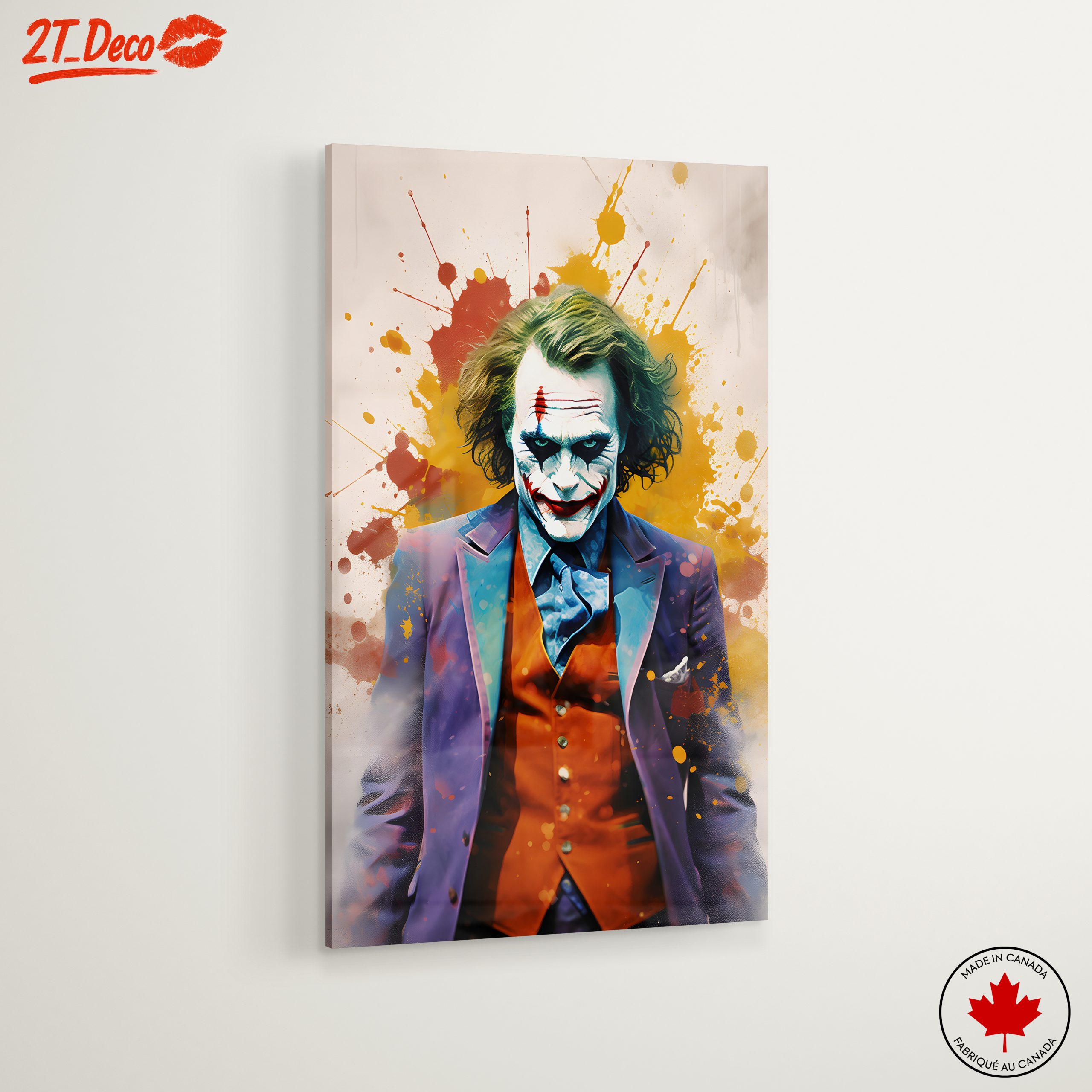 Joker Character Artwork with Vibrant Colors - Image 6