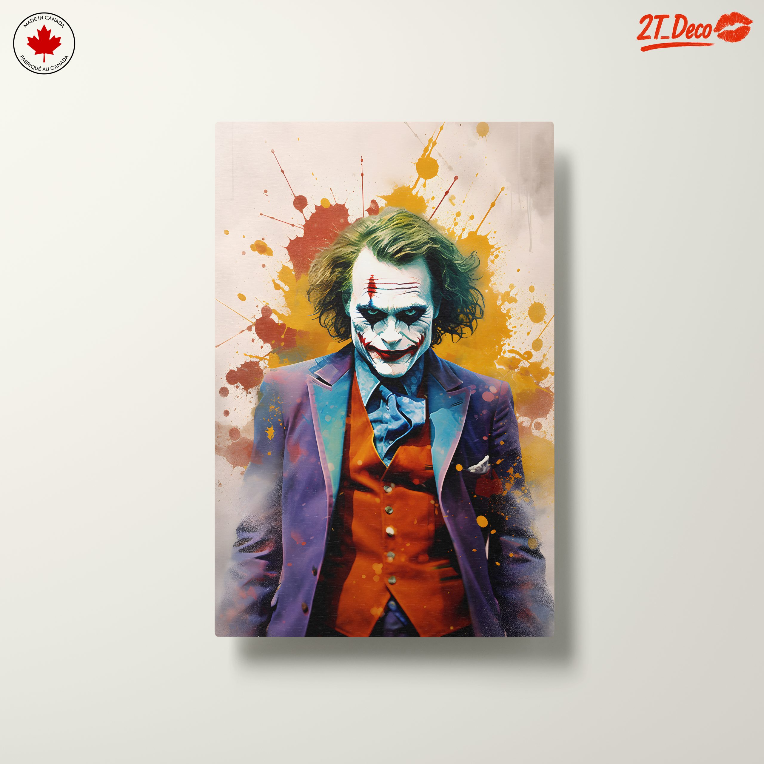 Joker Character Artwork with Vibrant Colors - Image 10