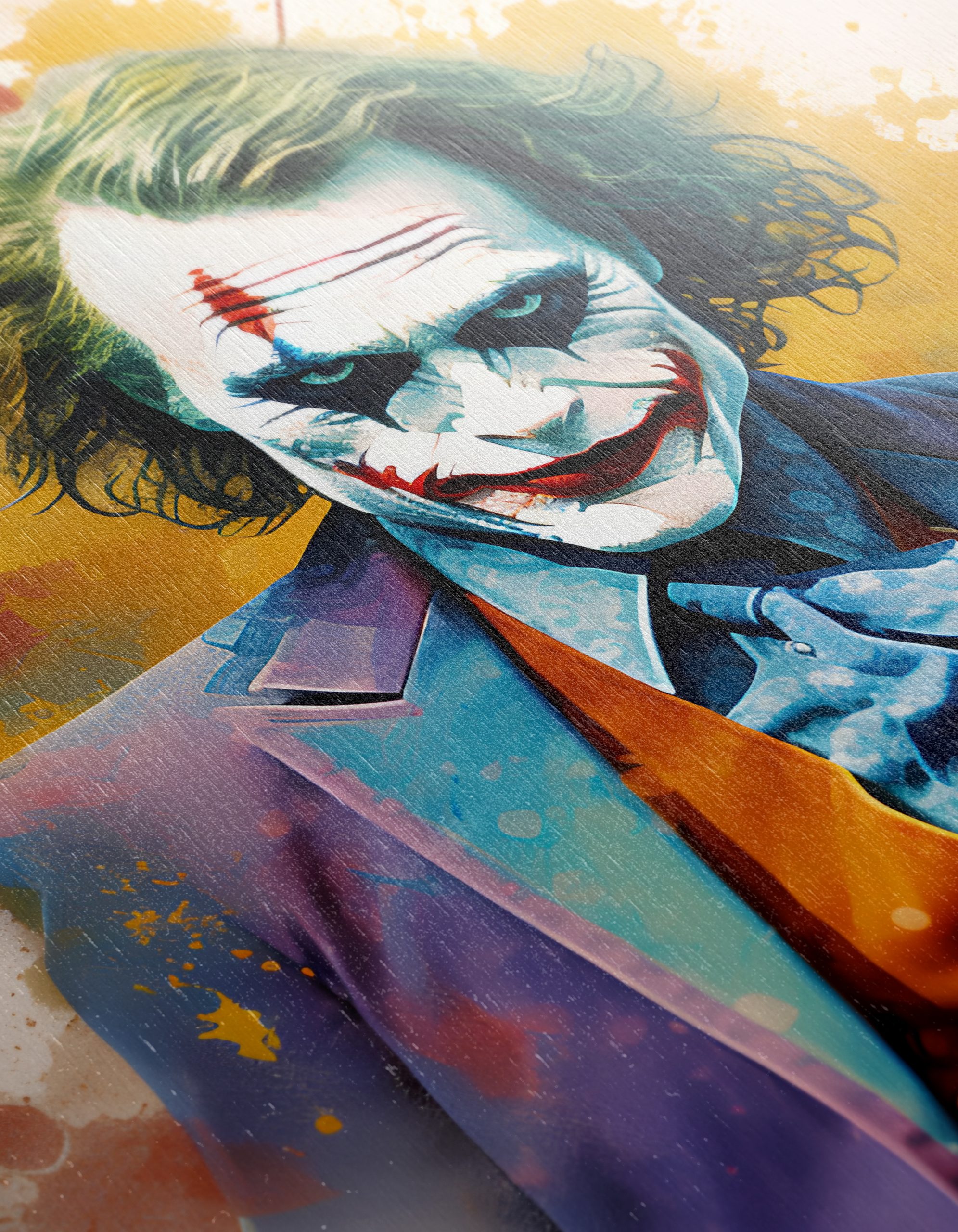 Joker Character Artwork with Vibrant Colors - Image 12
