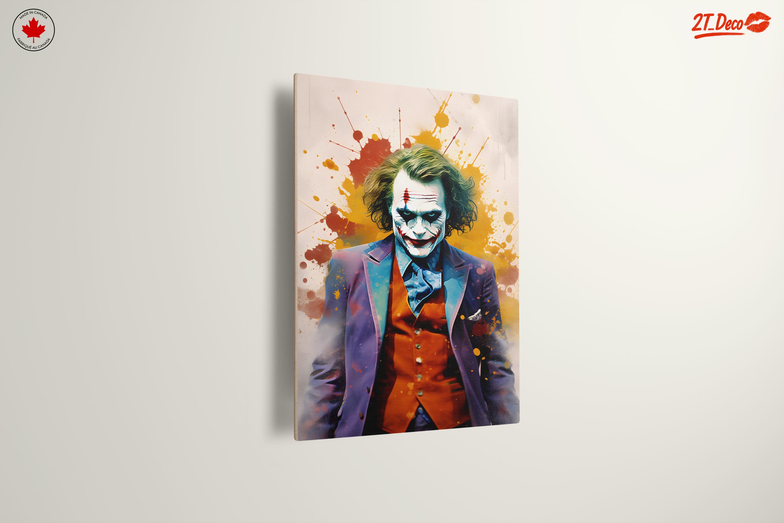 Joker Character Artwork with Vibrant Colors - Image 13