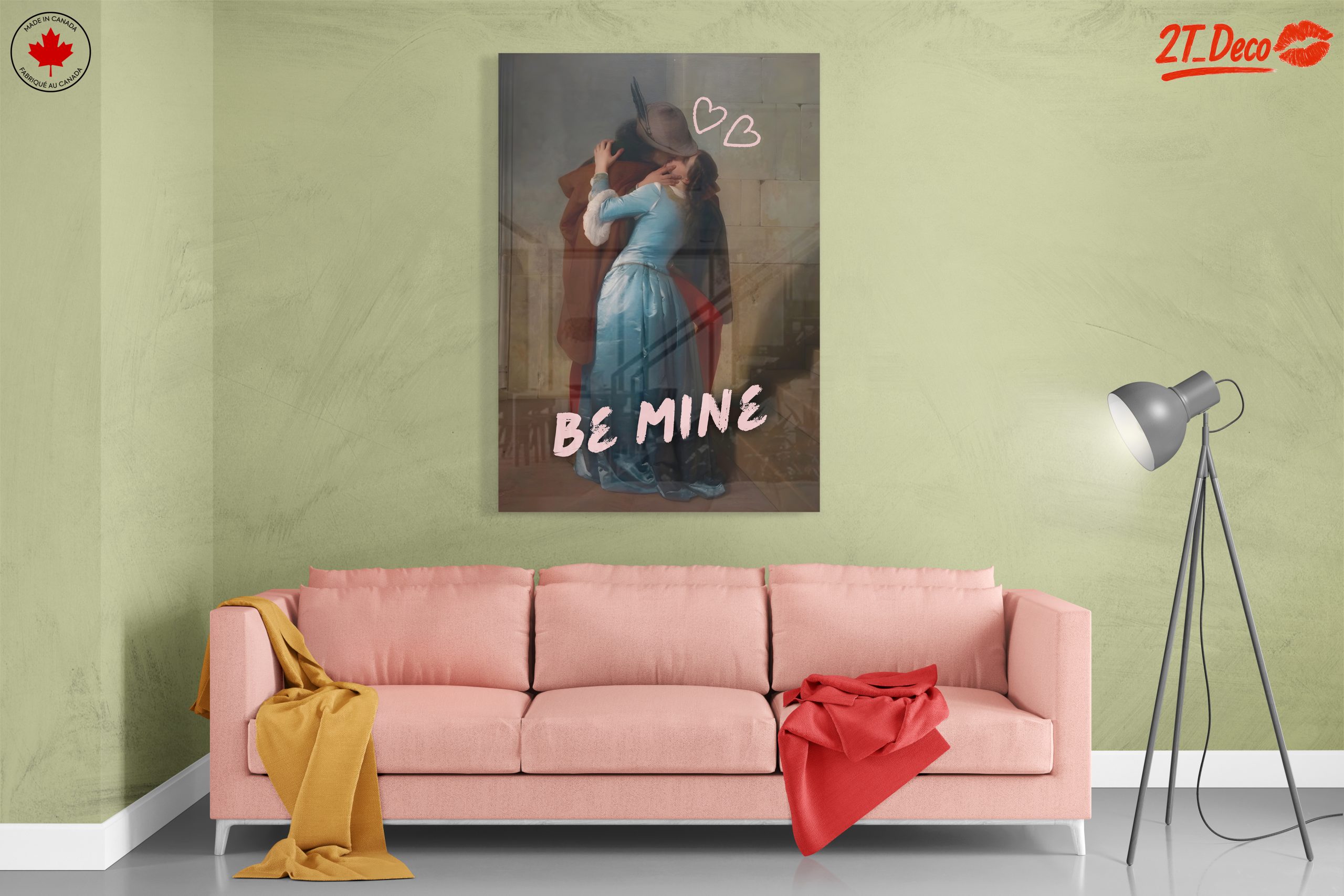 Romantic Contemporary Portrait of Lovers - Image 7