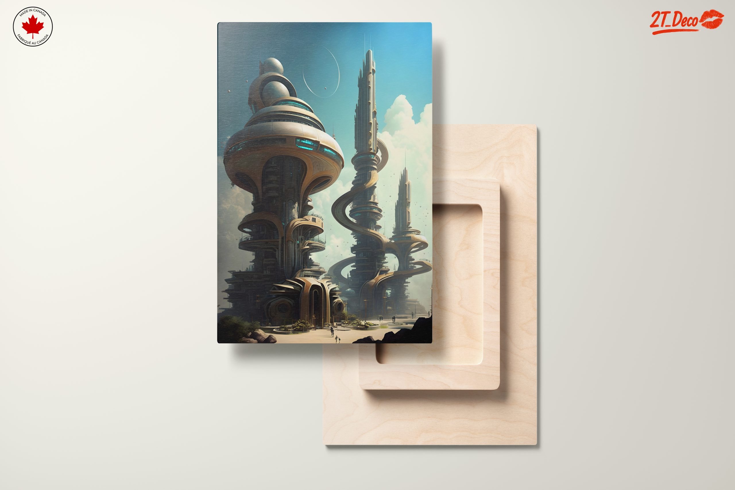 Futuristic Cityscape with Iconic Architecture - Image 11