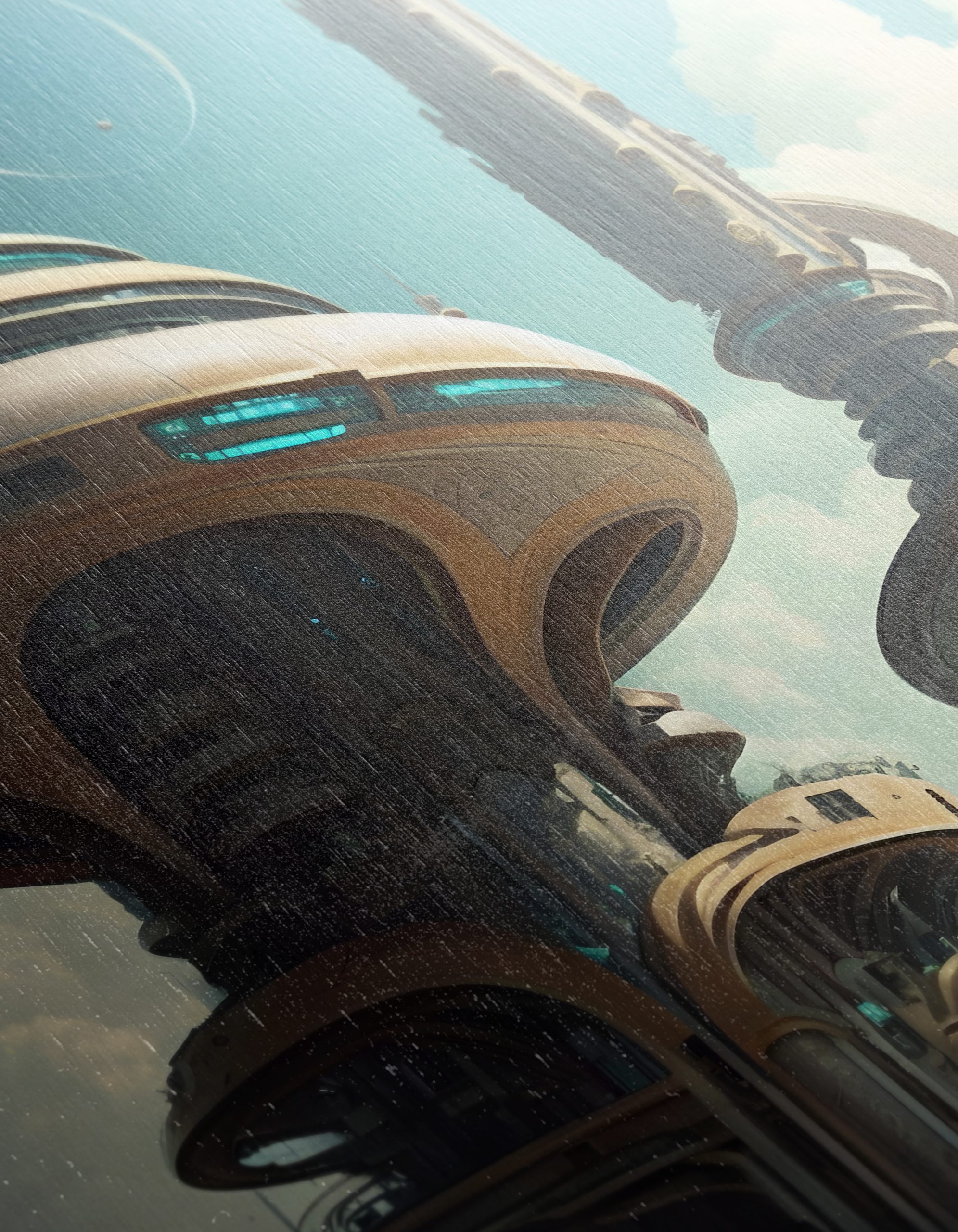 Futuristic Cityscape with Iconic Architecture - Image 12