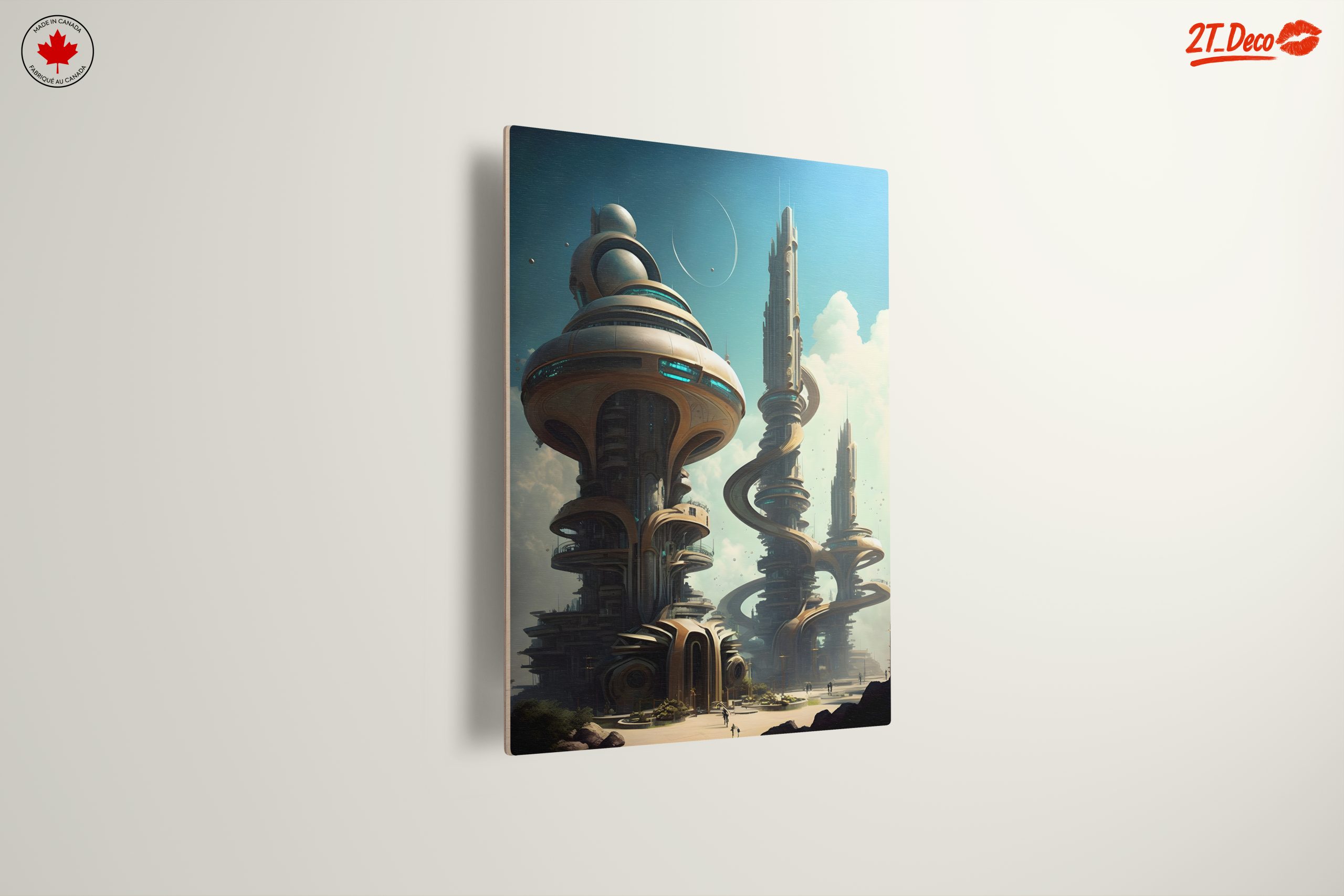 Futuristic Cityscape with Iconic Architecture - Image 13