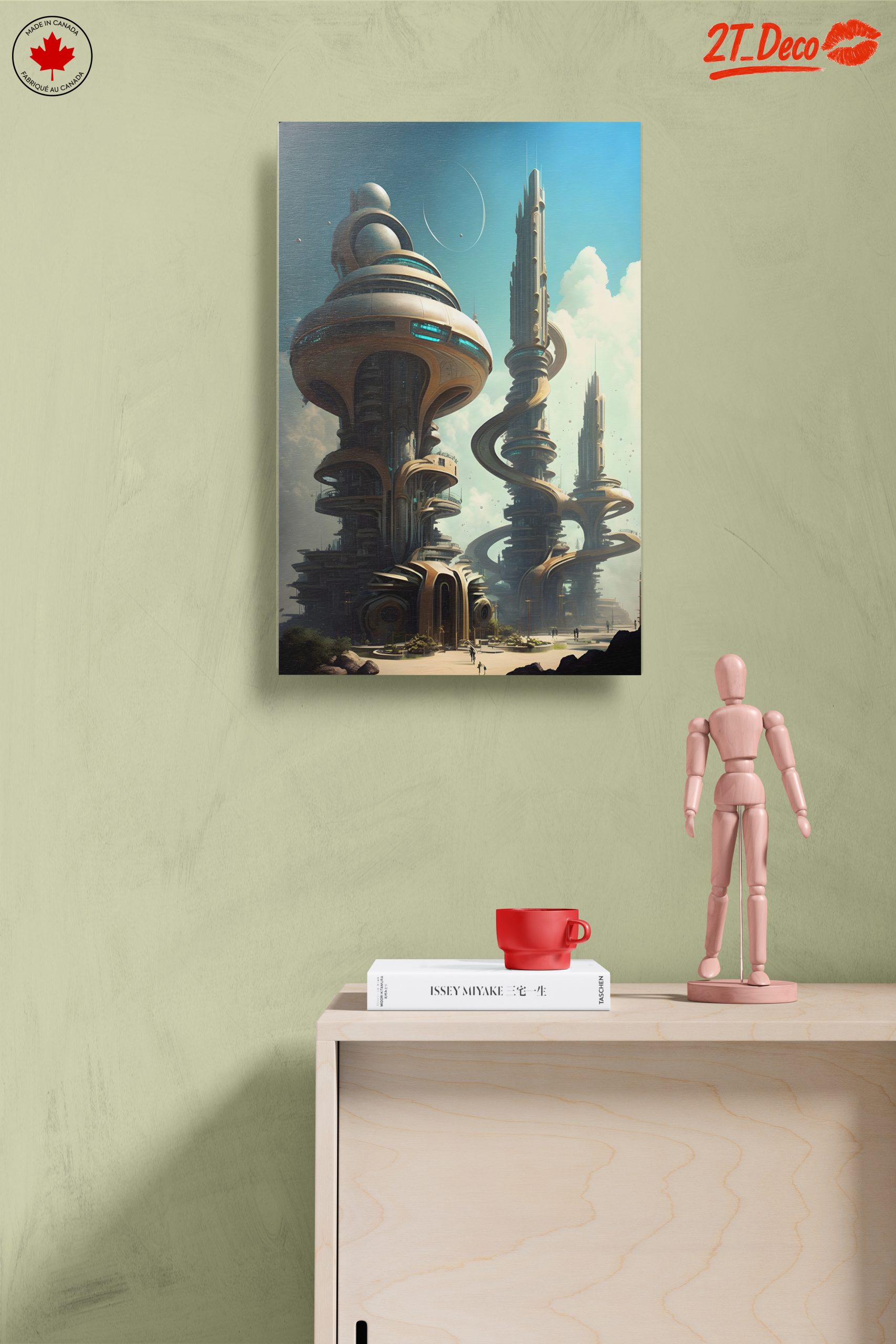Futuristic Cityscape with Iconic Architecture - Image 14