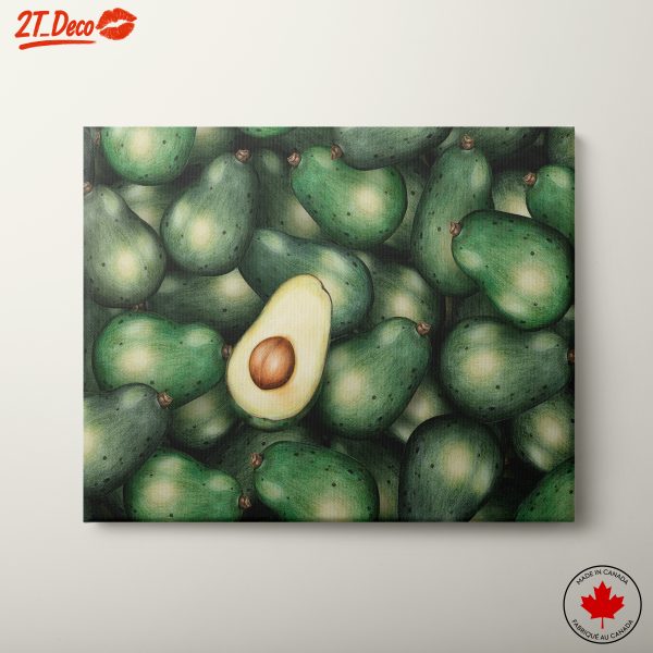 Avocado Patterns in Abstract Art