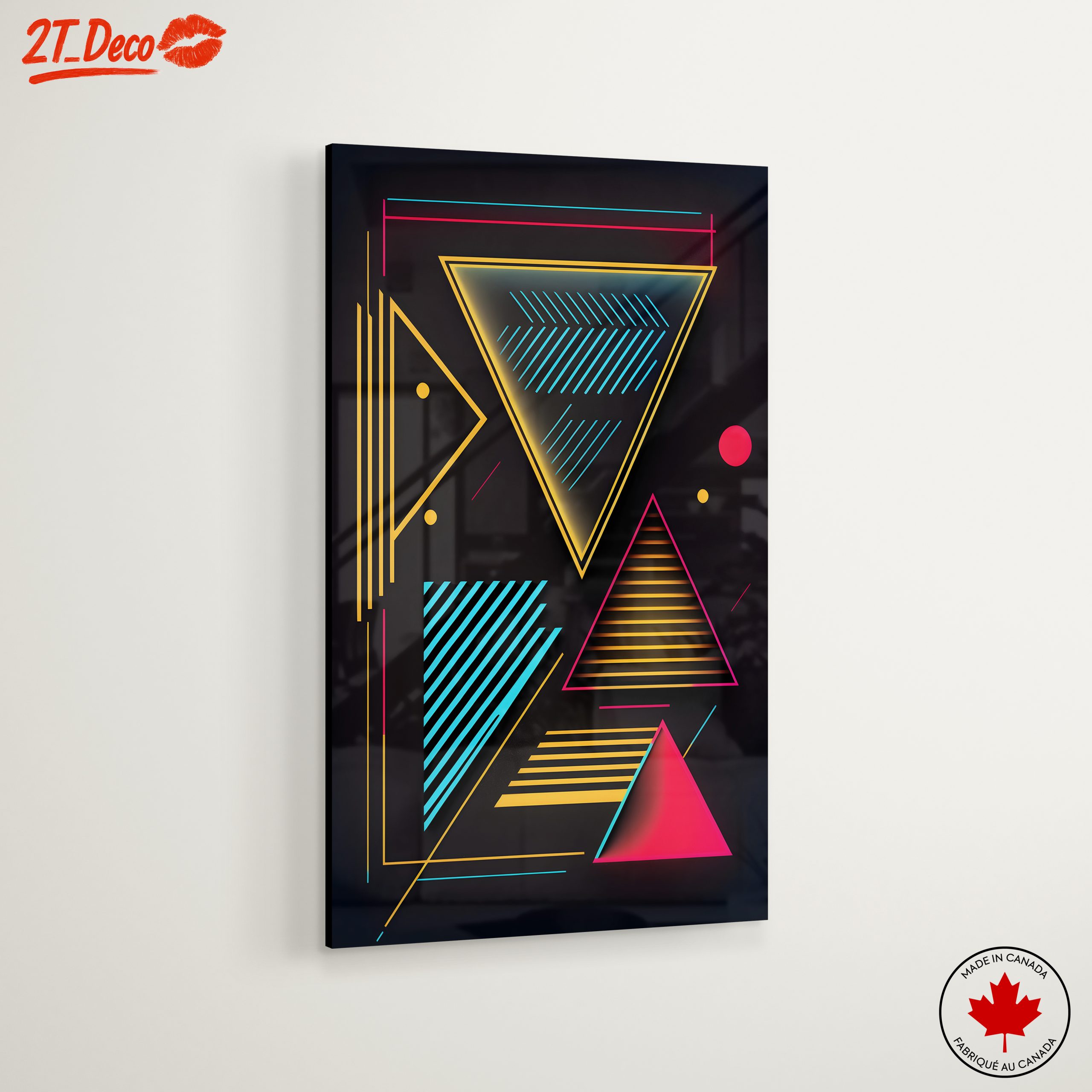 Vibrant Geometric Abstract Shapes - Image 6