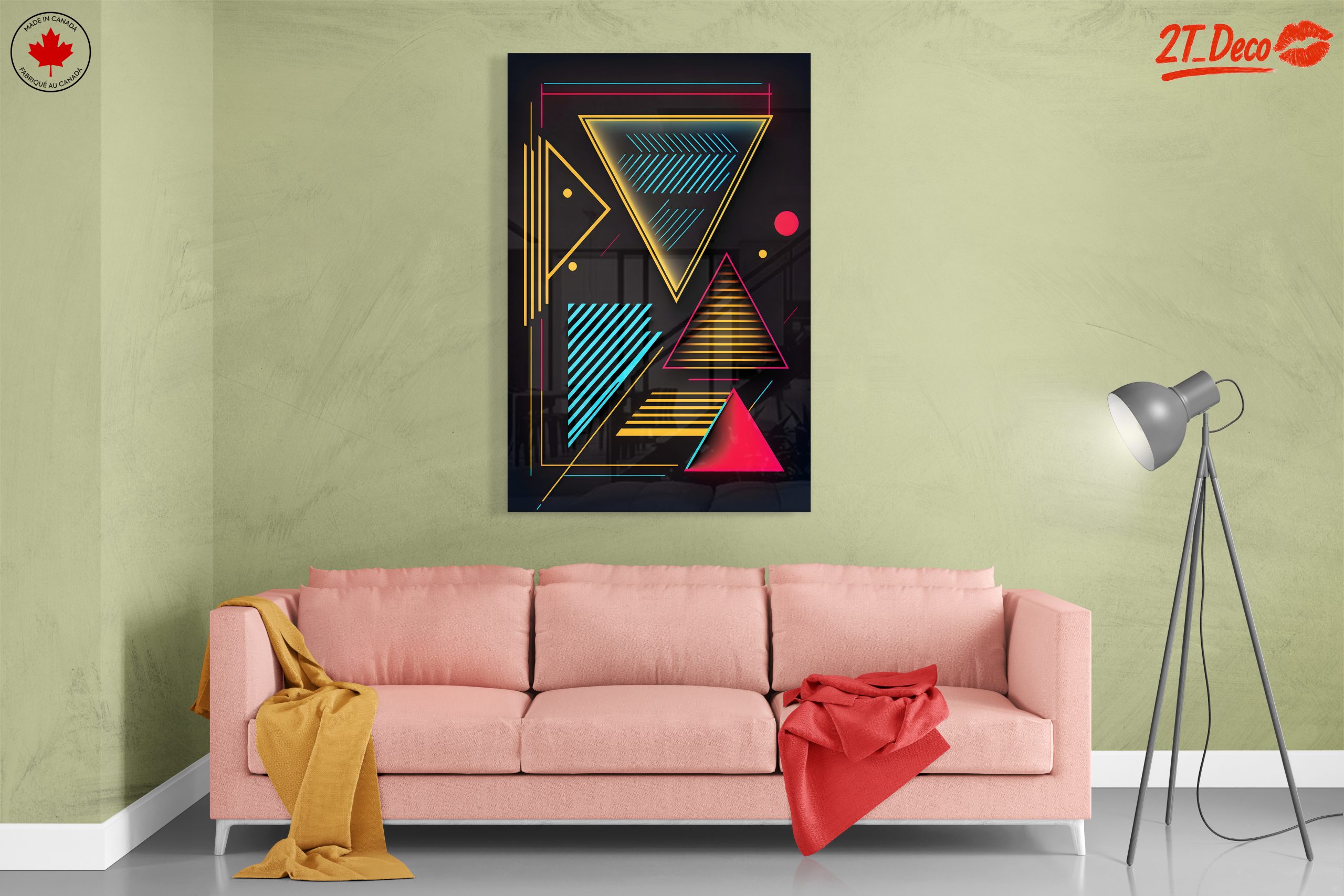 Vibrant Geometric Abstract Shapes - Image 7