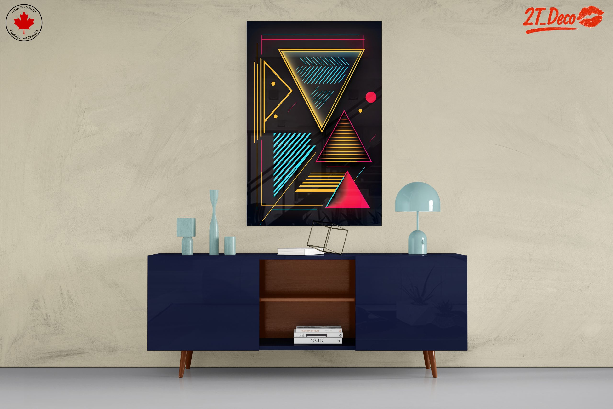 Vibrant Geometric Abstract Shapes - Image 8