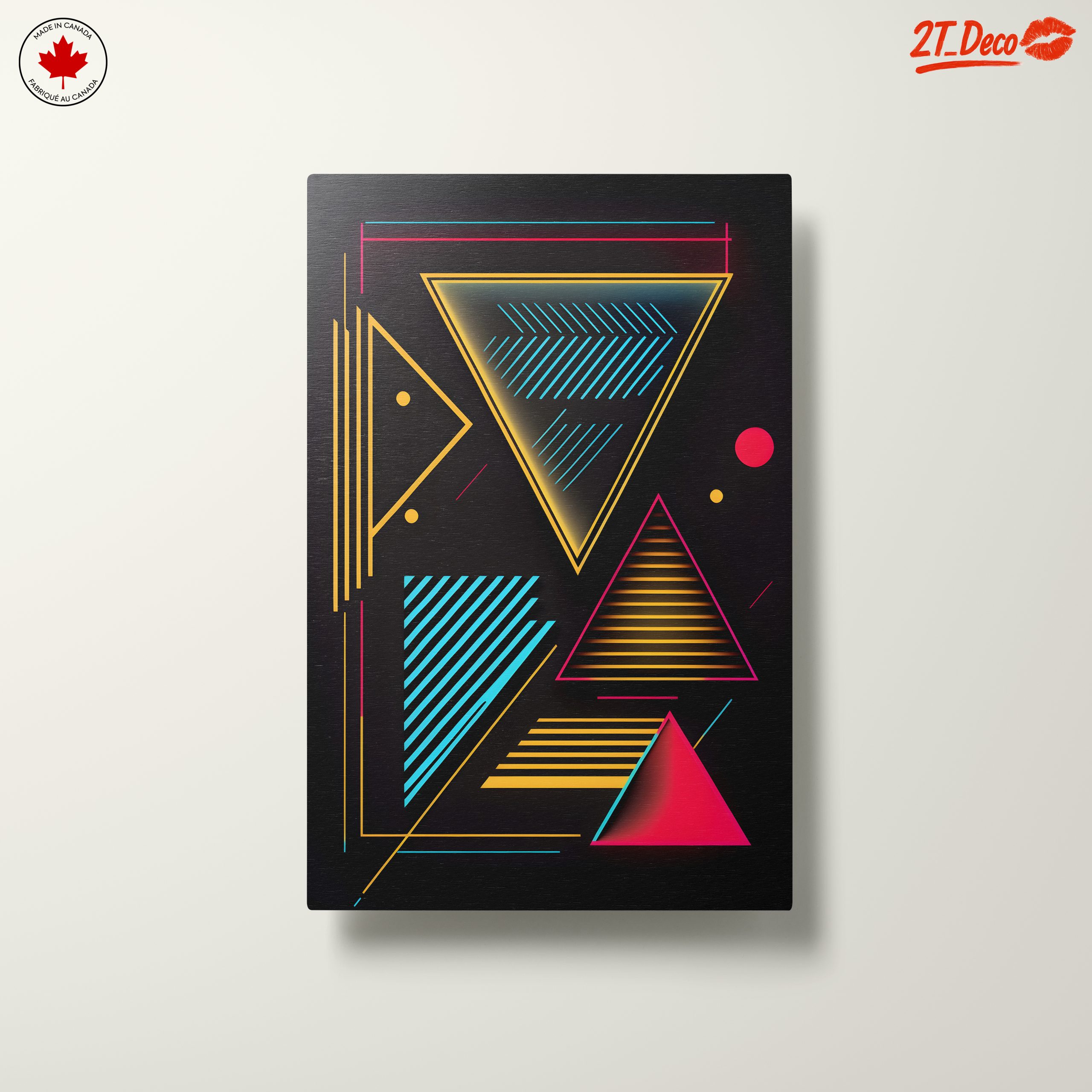 Vibrant Geometric Abstract Shapes - Image 10