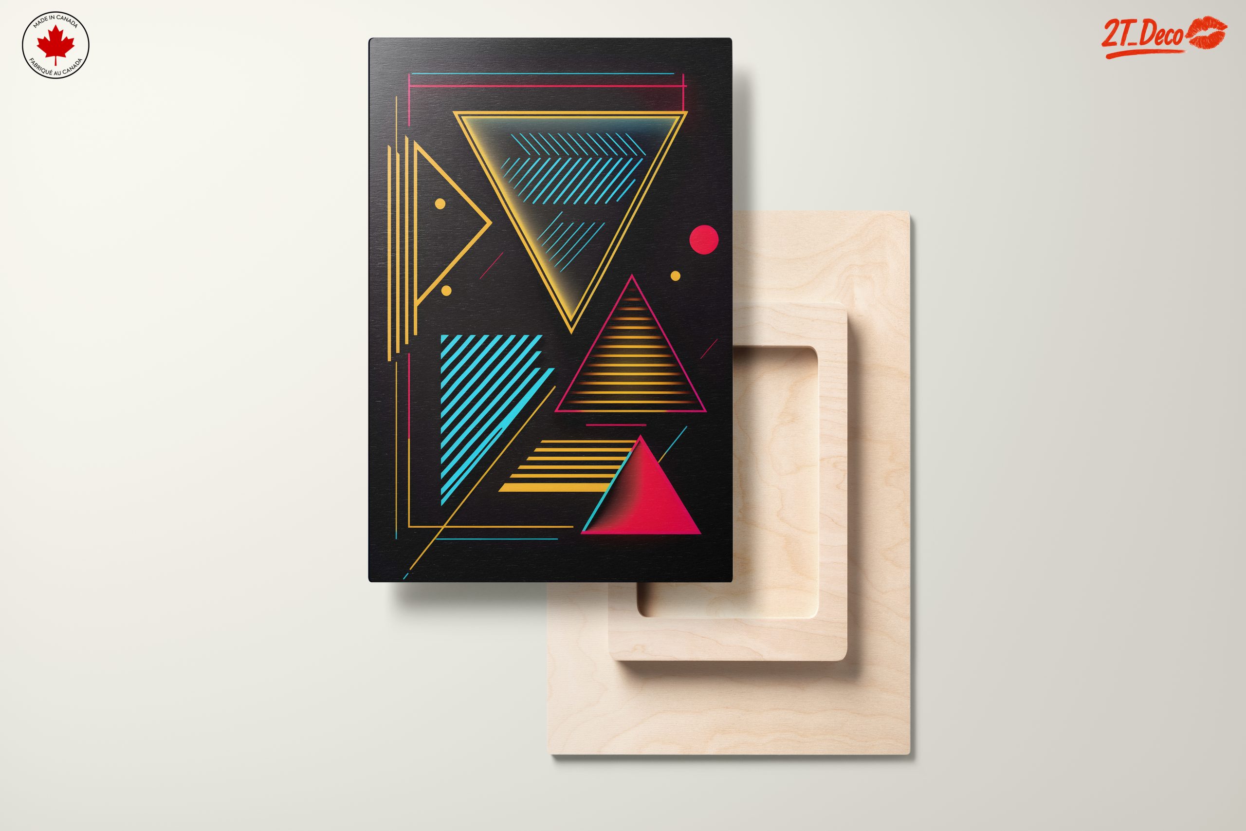 Vibrant Geometric Abstract Shapes - Image 11