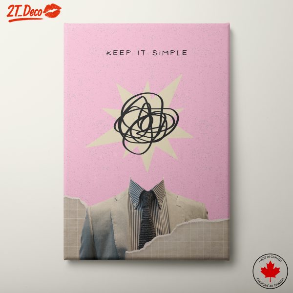Keep It Simple Typography Art 2