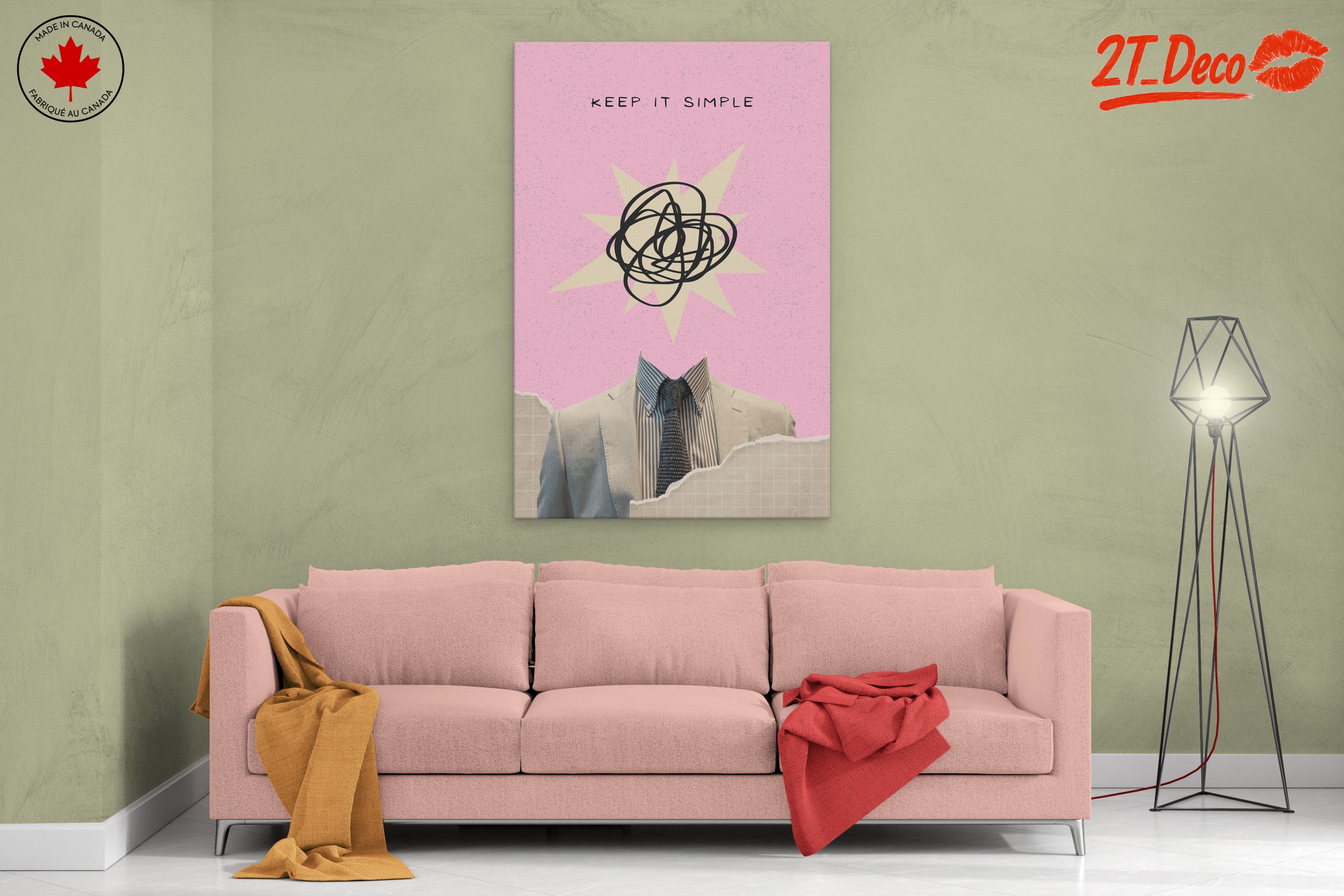 Keep It Simple Typography Art 2 - Image 2