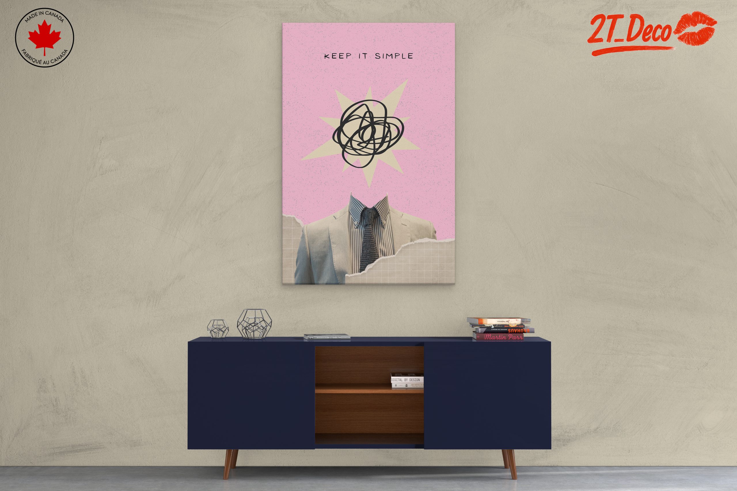 Keep It Simple Typography Art 2 - Image 3