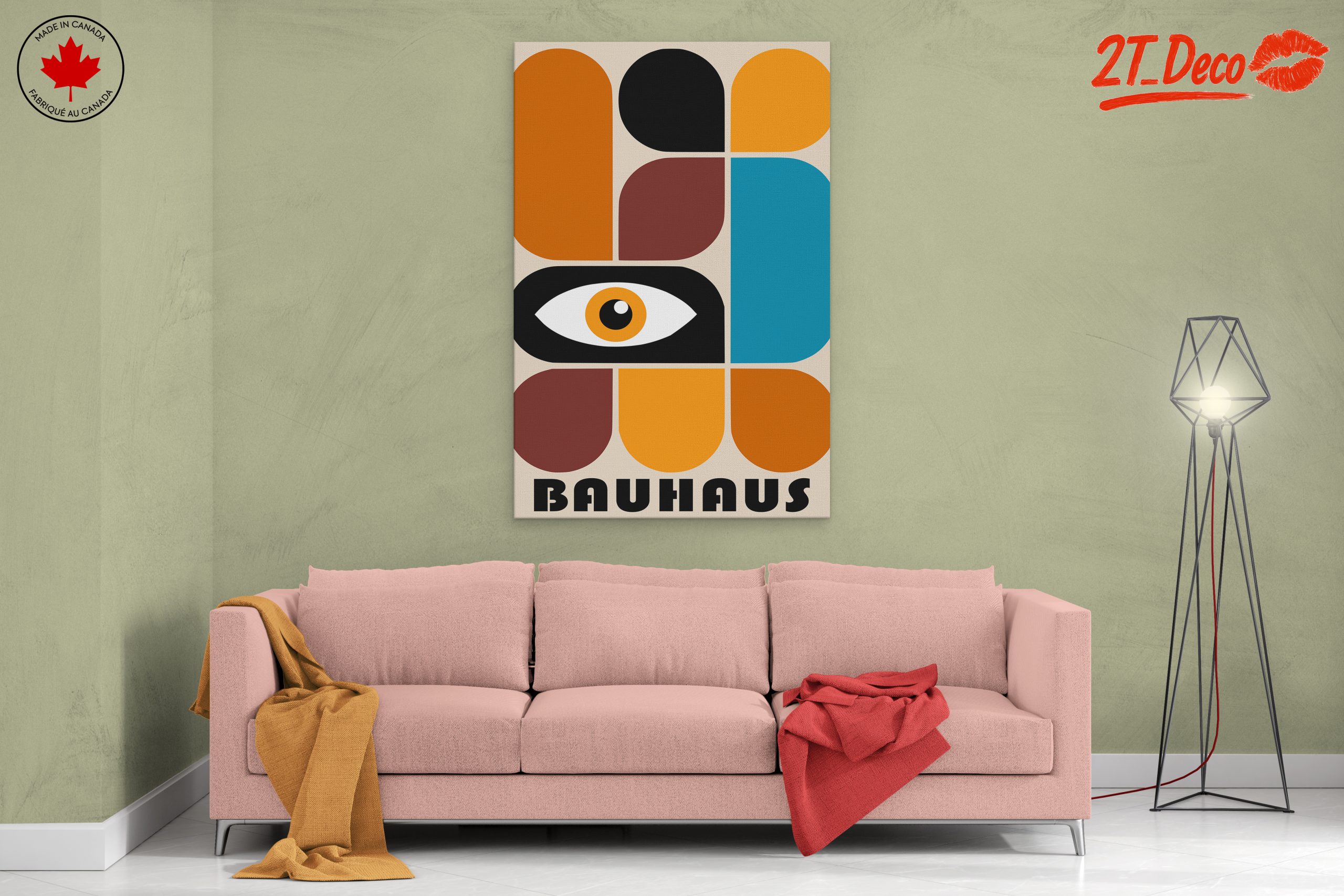 Bauhaus Style Geometric Art 5 - Image 2