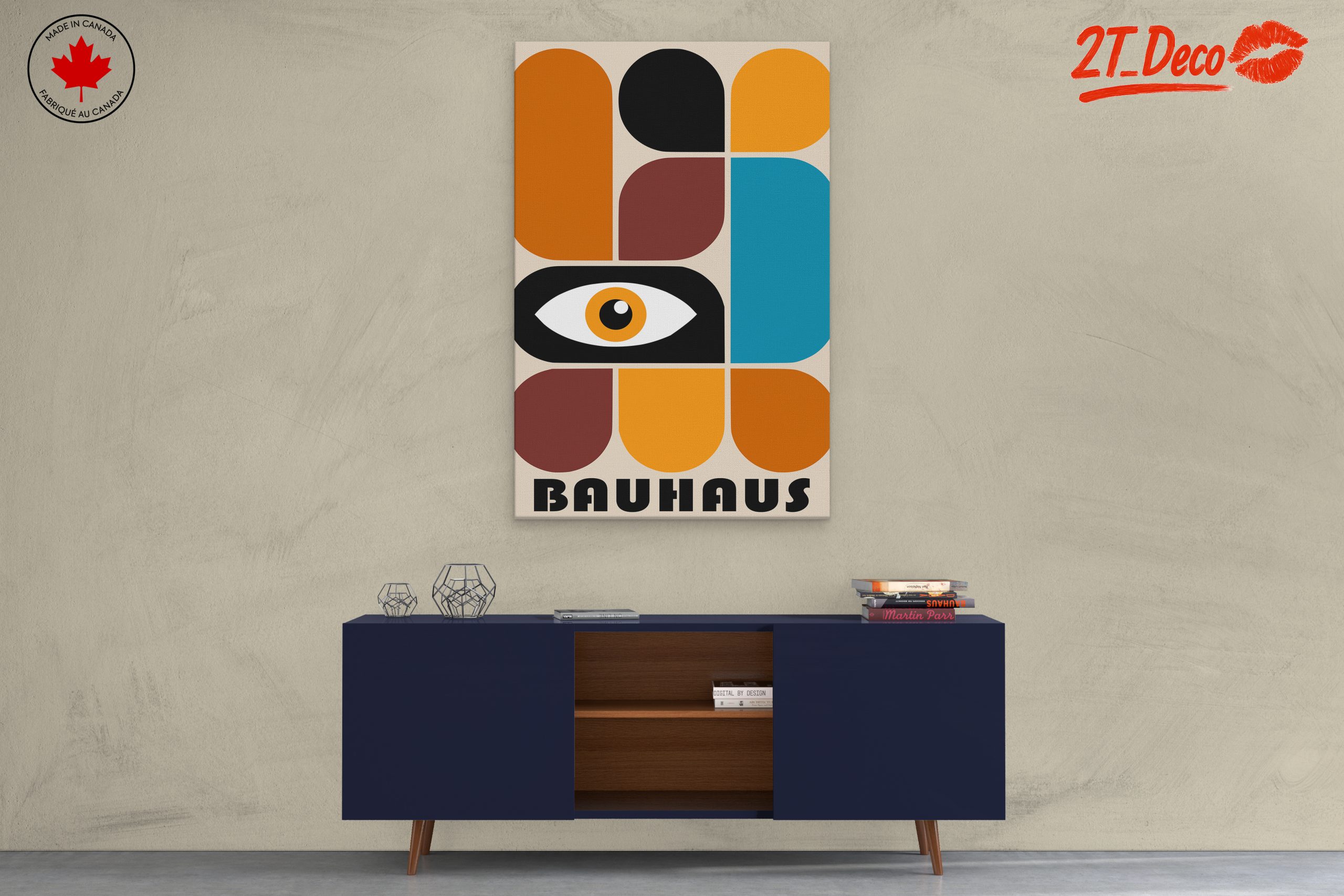 Bauhaus Style Geometric Art 5 - Image 3