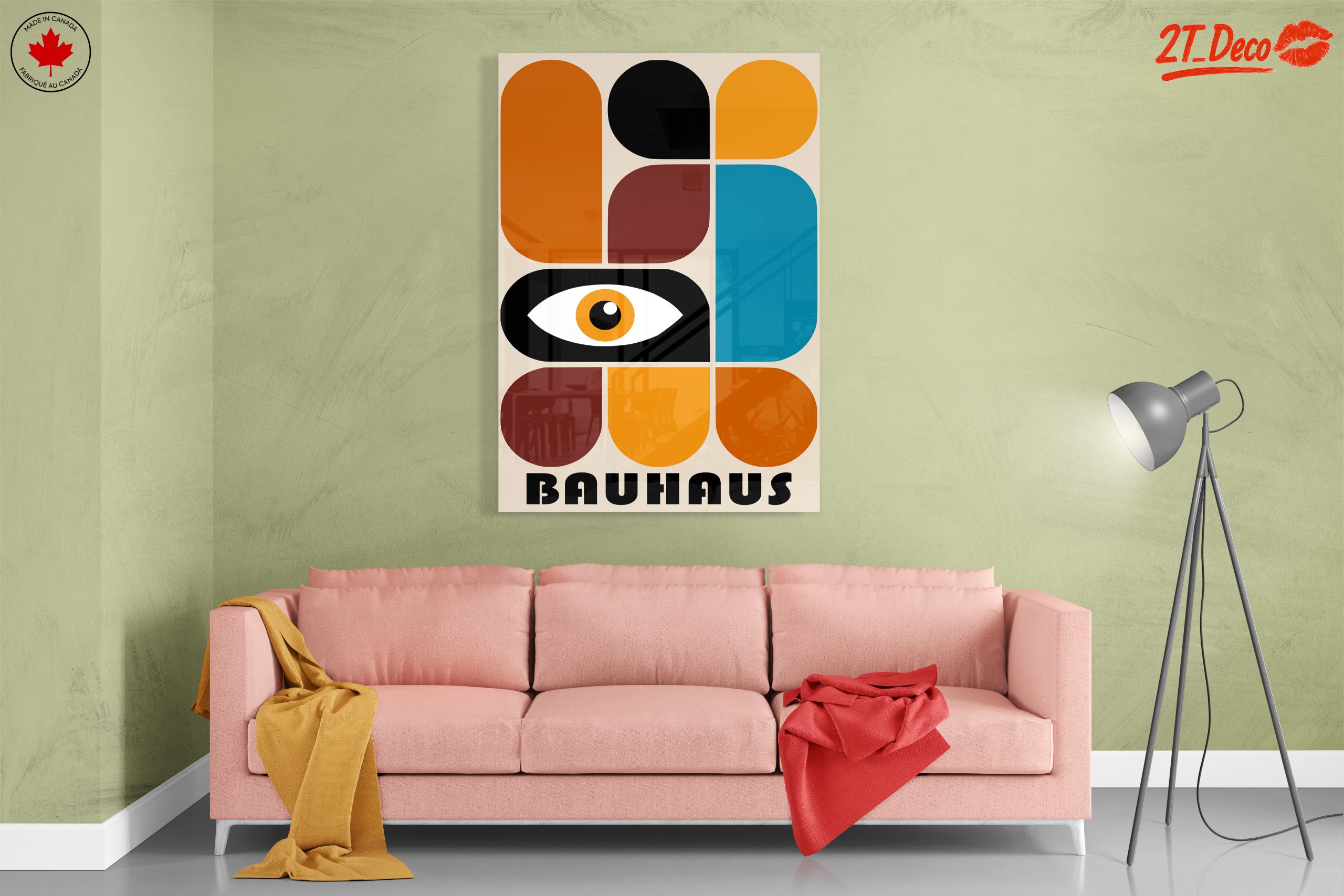 Bauhaus Style Geometric Art 5 - Image 7