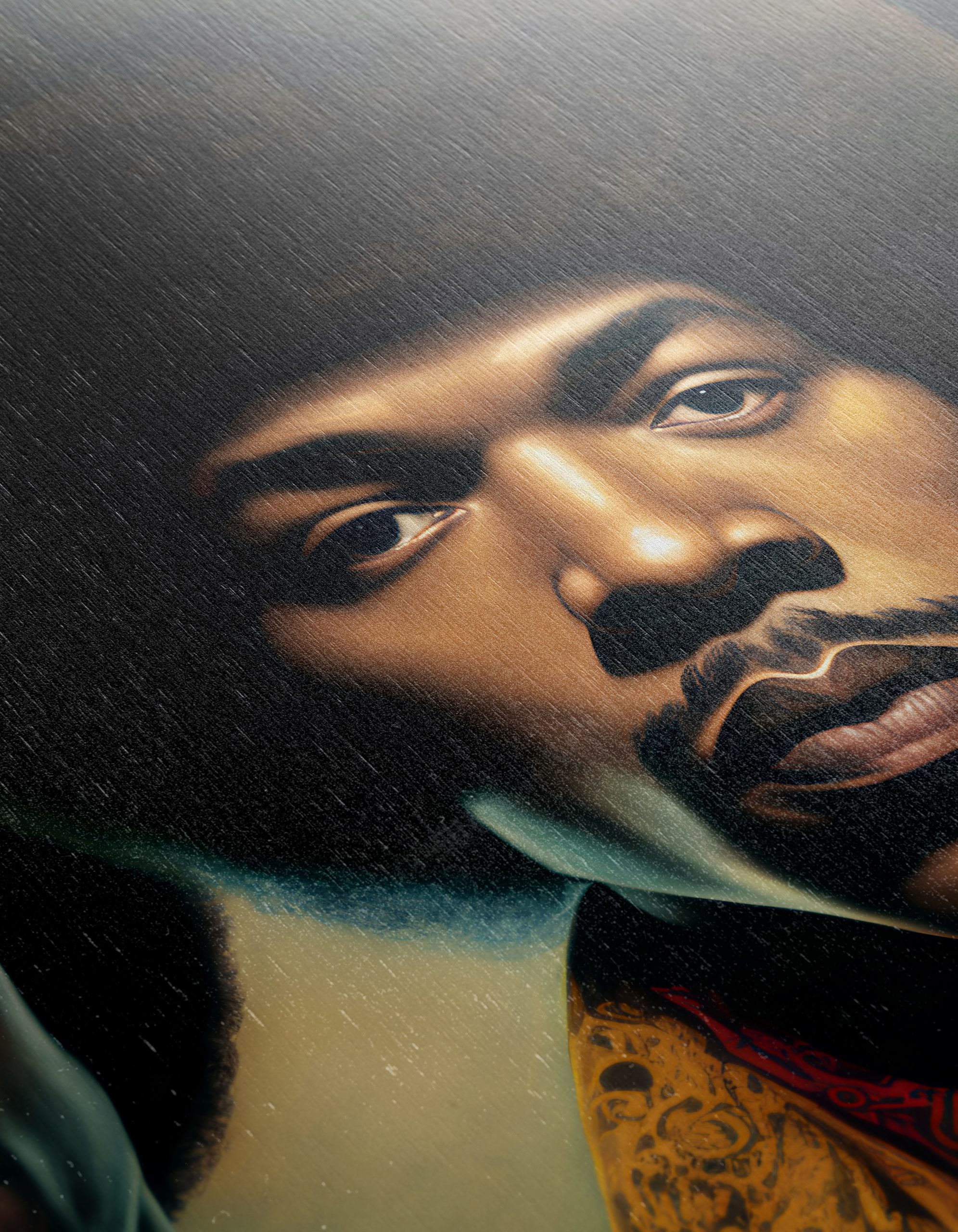 Modern Cultural Portrait of Afro Style Figures - Image 12