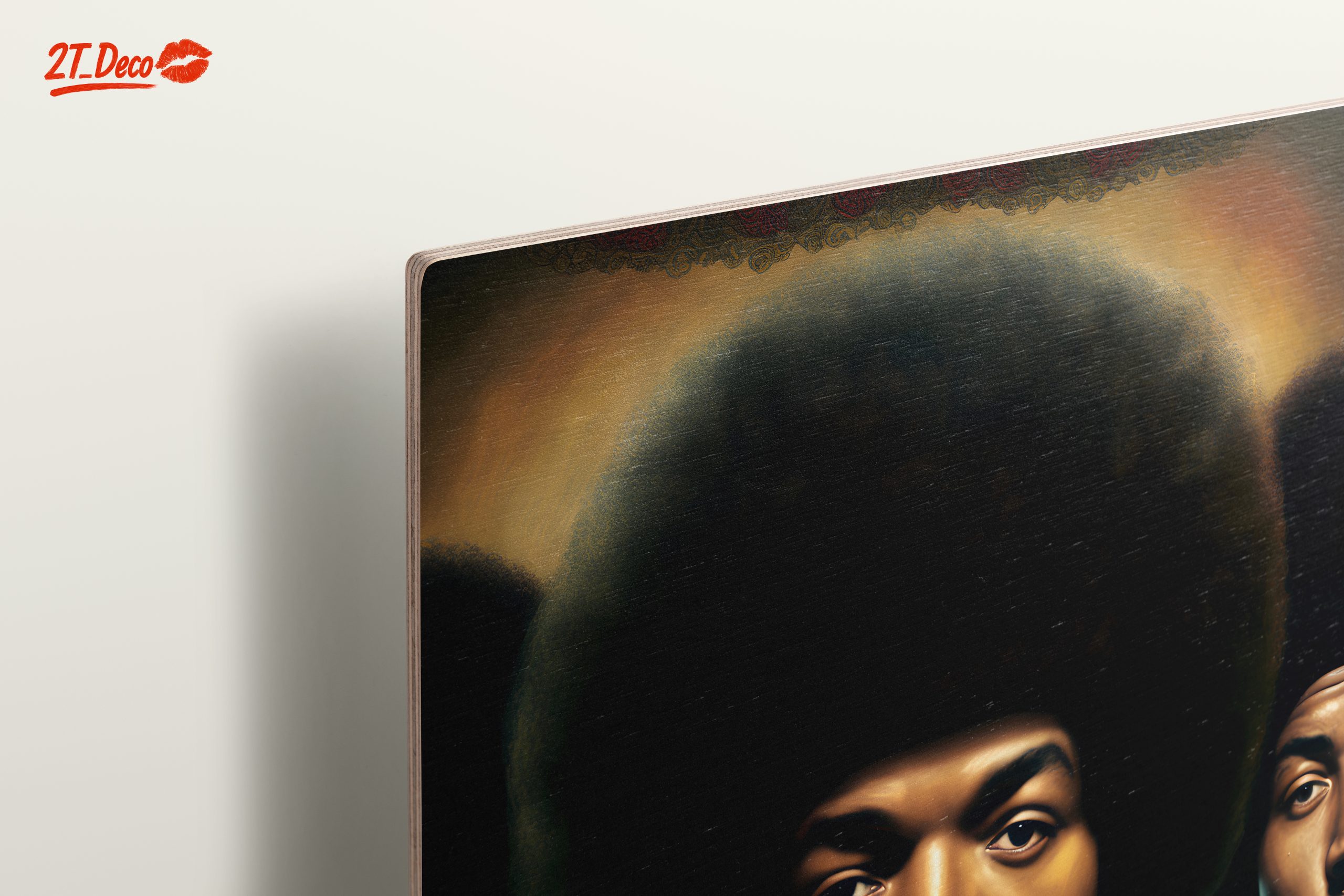 Modern Cultural Portrait of Afro Style Figures - Image 15