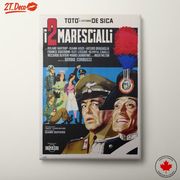Vintage Movie Poster of I 2 Marescialli
