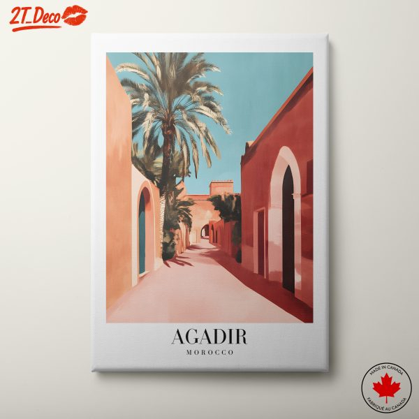 Agadir Morocco Street Scene