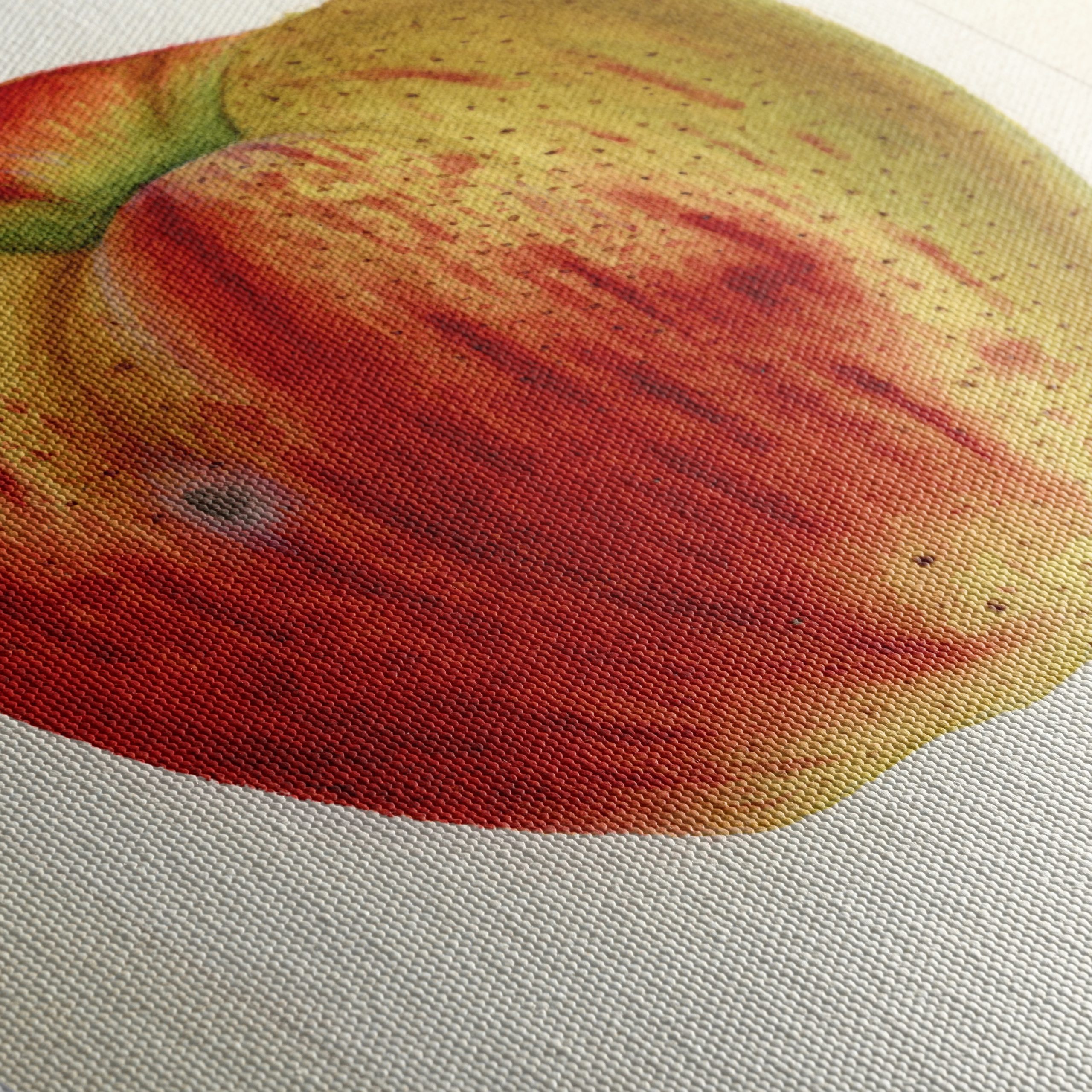 Stylized Apple Artwork in Abstract Style - Image 5